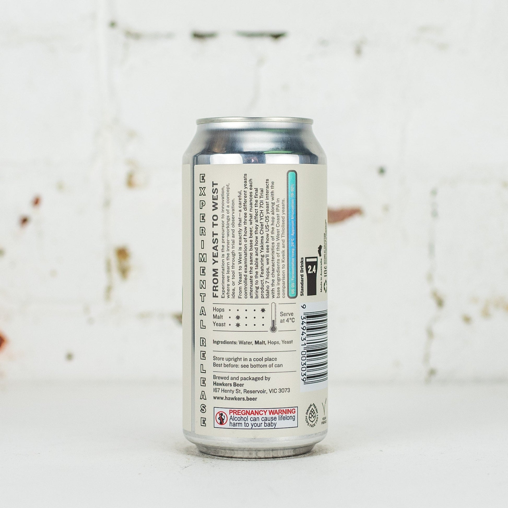 Hawkers - From Yeast to West: US-05 West Coast IPA