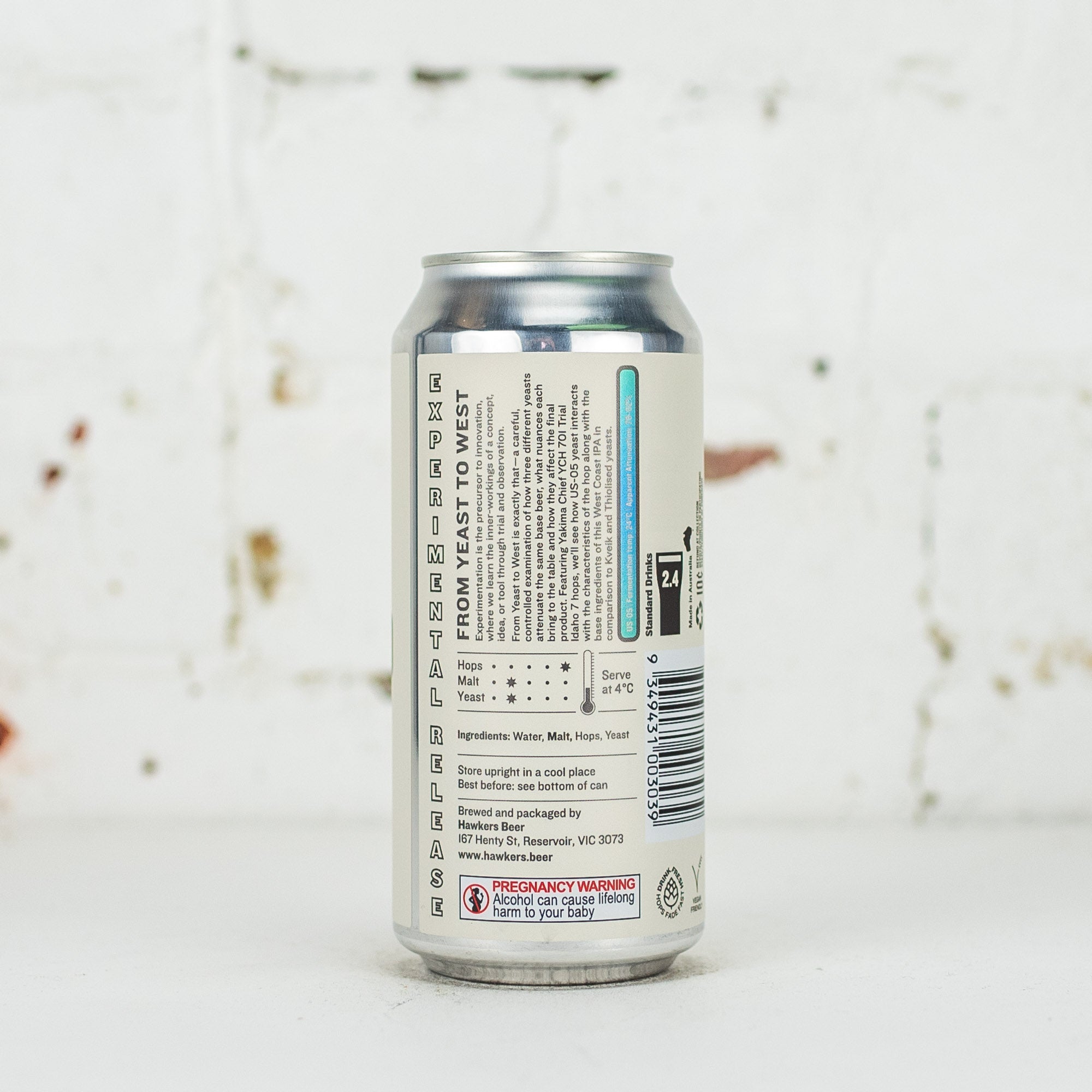 Hawkers - From Yeast to West: US-05 West Coast IPA