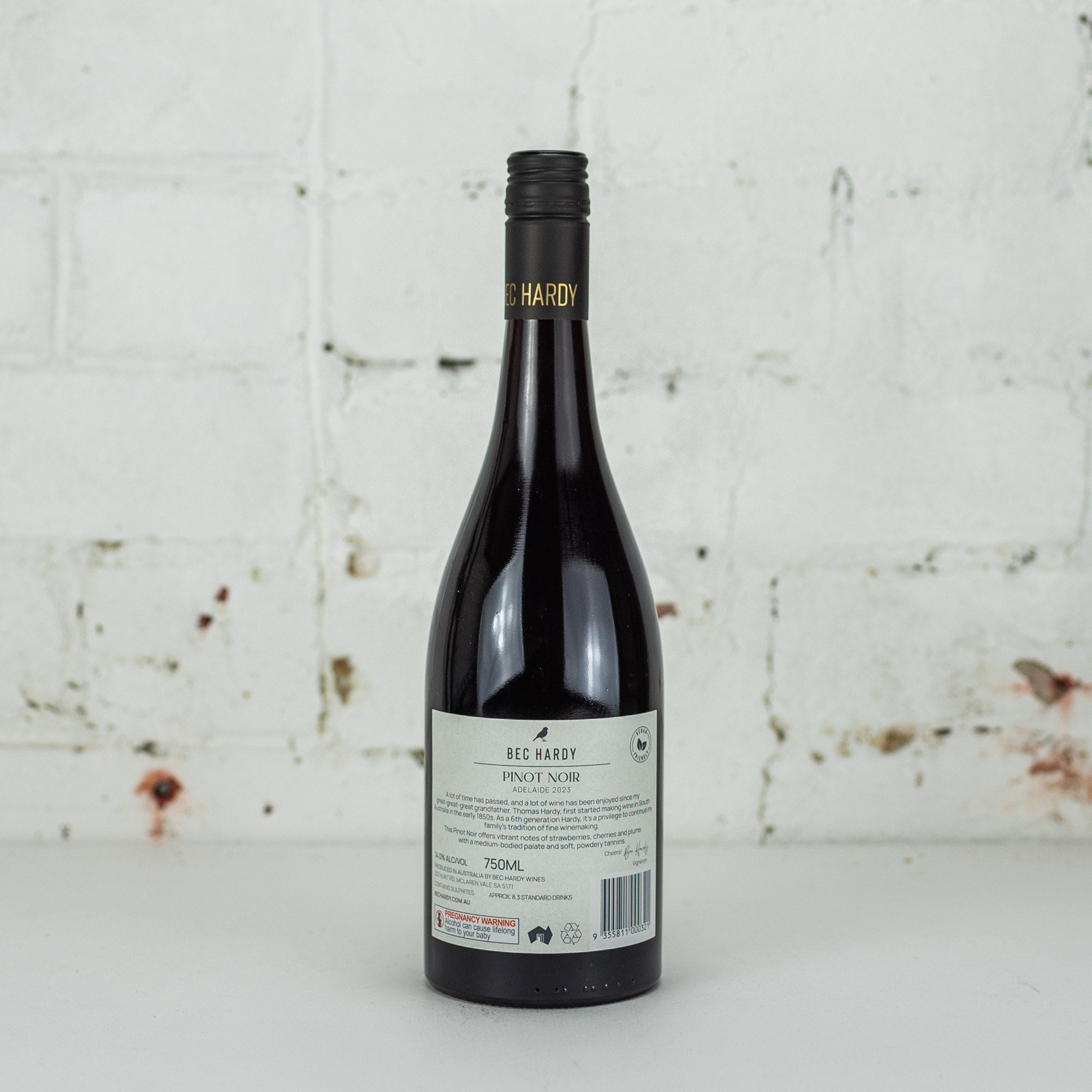 Bec Hardy - Pinot Noir 750ml