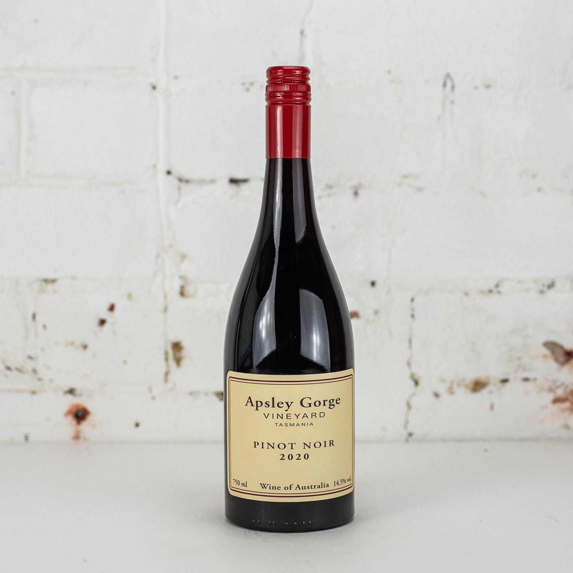 Apsley Gorge - Pinot Noir 2020 750ml