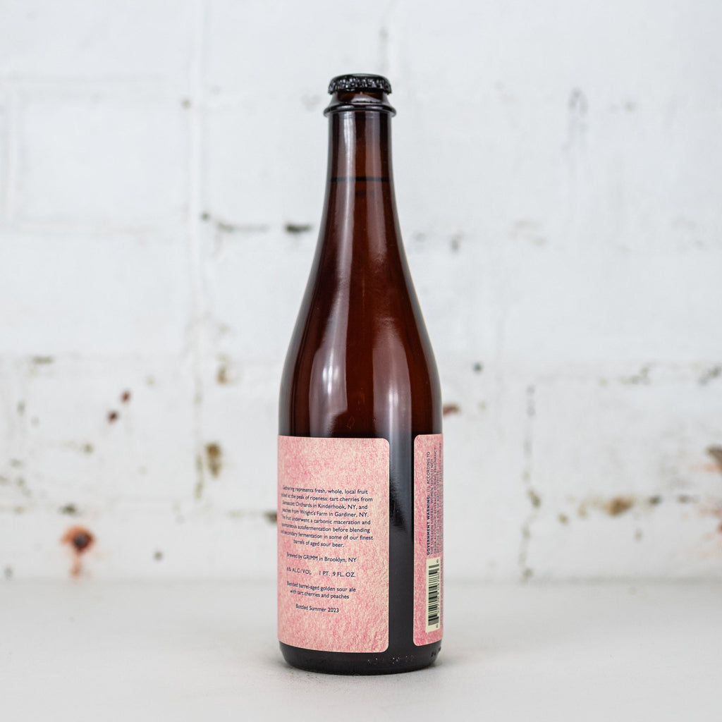 Grimm - Gathering Tart Cherries & Peaches 2023 BA Sour 500ml
