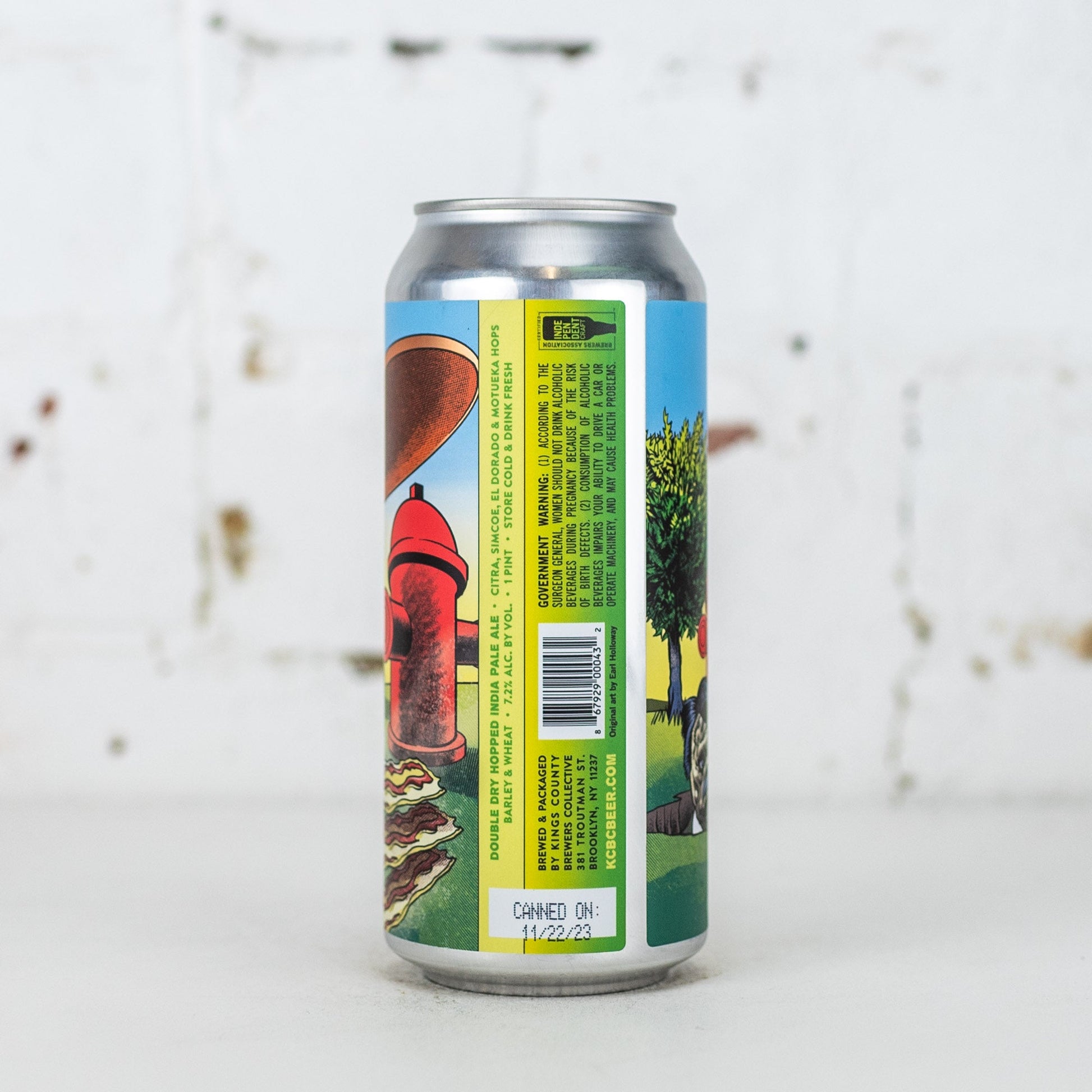 KCBC - Barks & Recreation DDH Hazy IPA