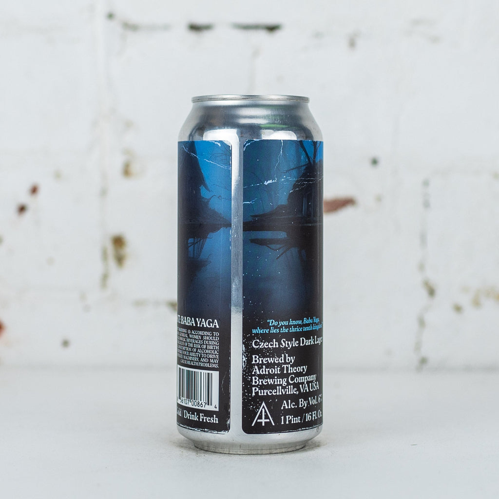 Adroit Theory - Baba Yaga Dark Lager (Ghost BABA YAGA)