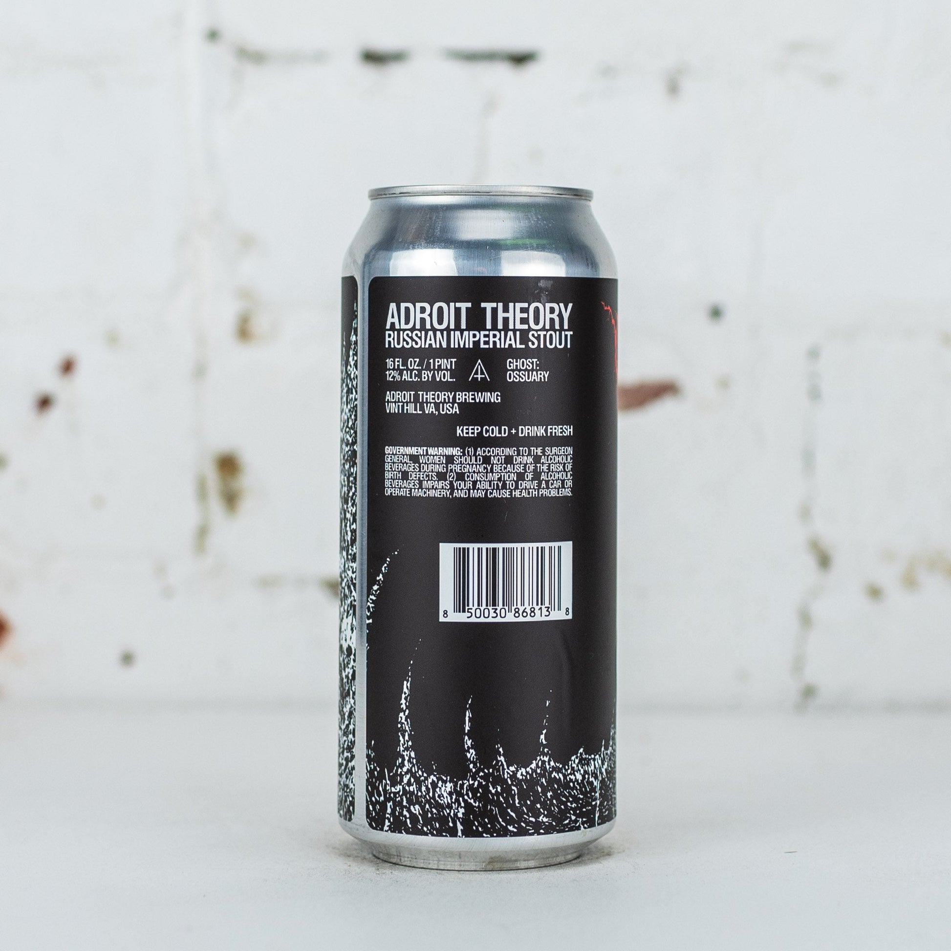 Adroit Theory - Ossuary Imperial Stout (Ghost OSSUARY)