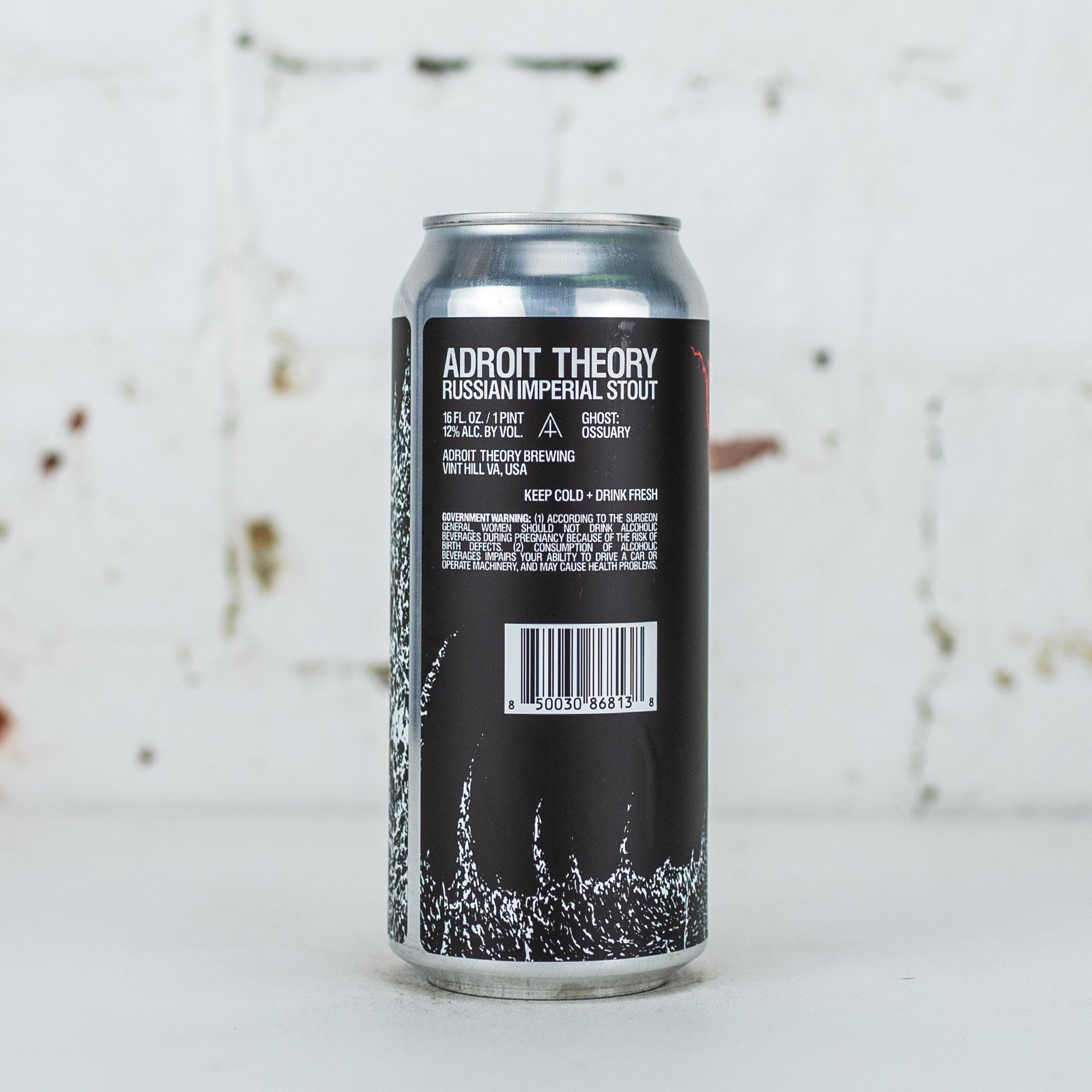 Adroit Theory - Ossuary Imperial Stout (Ghost OSSUARY)