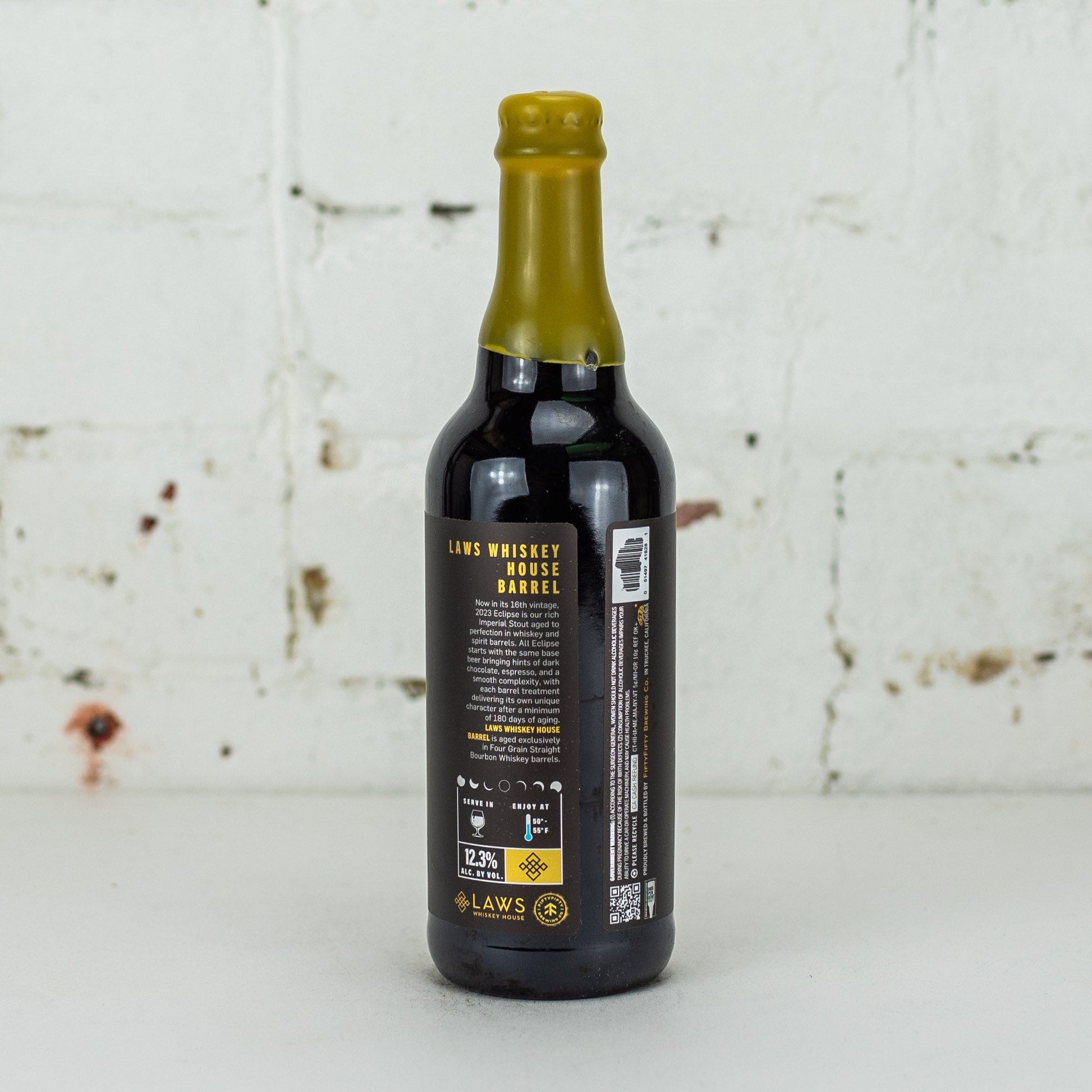 Fifty Fifty - Eclipse: Laws Whiskey House Barrels 2023 Barrel Aged Imperial Stout 500ml