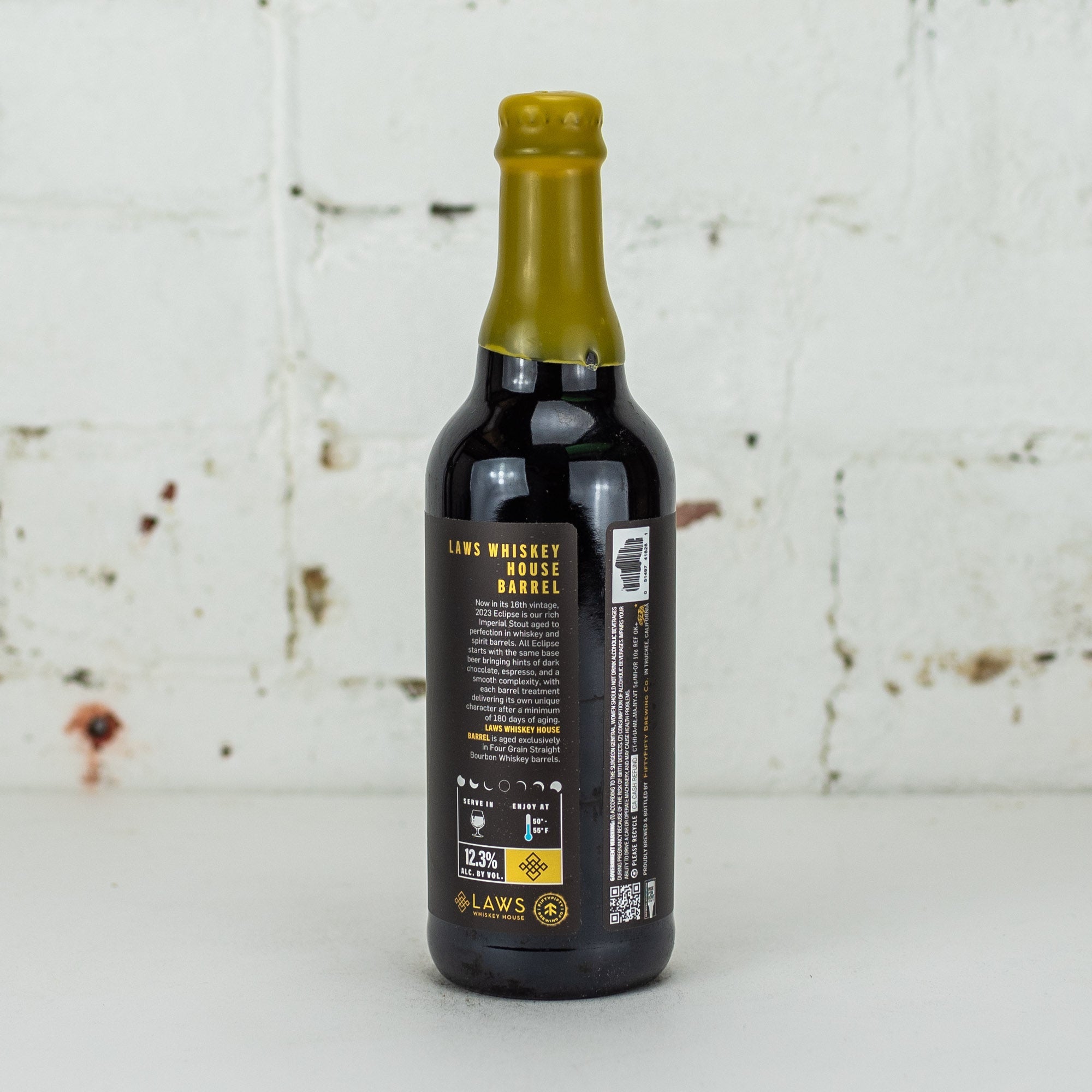 Fifty Fifty - Eclipse: Laws Whiskey House Barrels 2023 Barrel Aged Imperial Stout 500ml