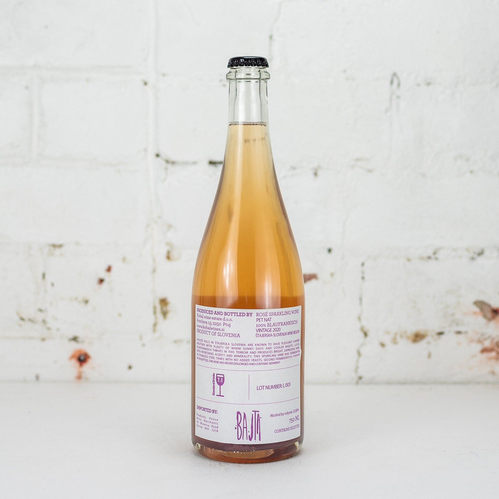 Kobal - Bajta Rose Pet Nat 750ml