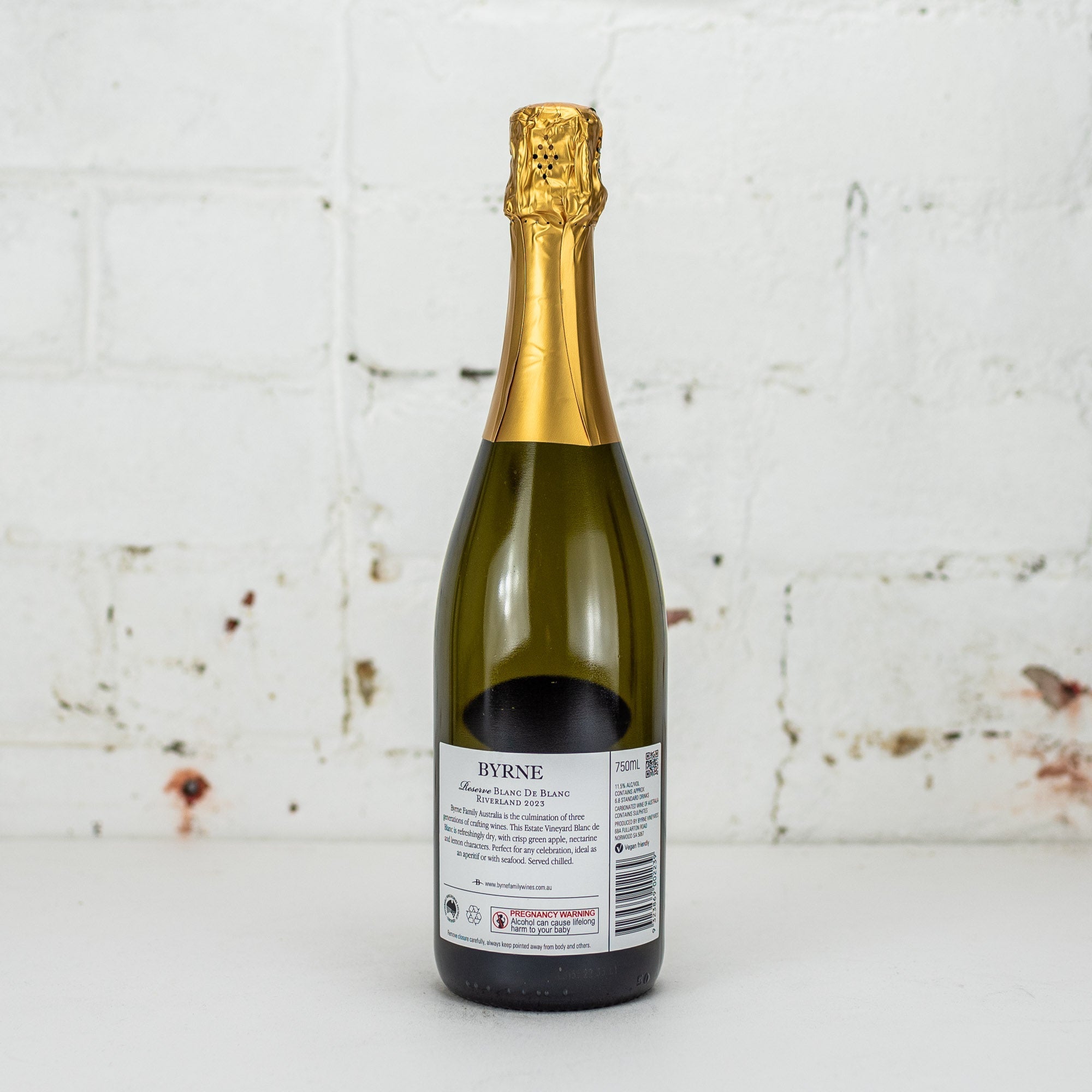 Byrne - Reserve Blanc de Blanc 750ml