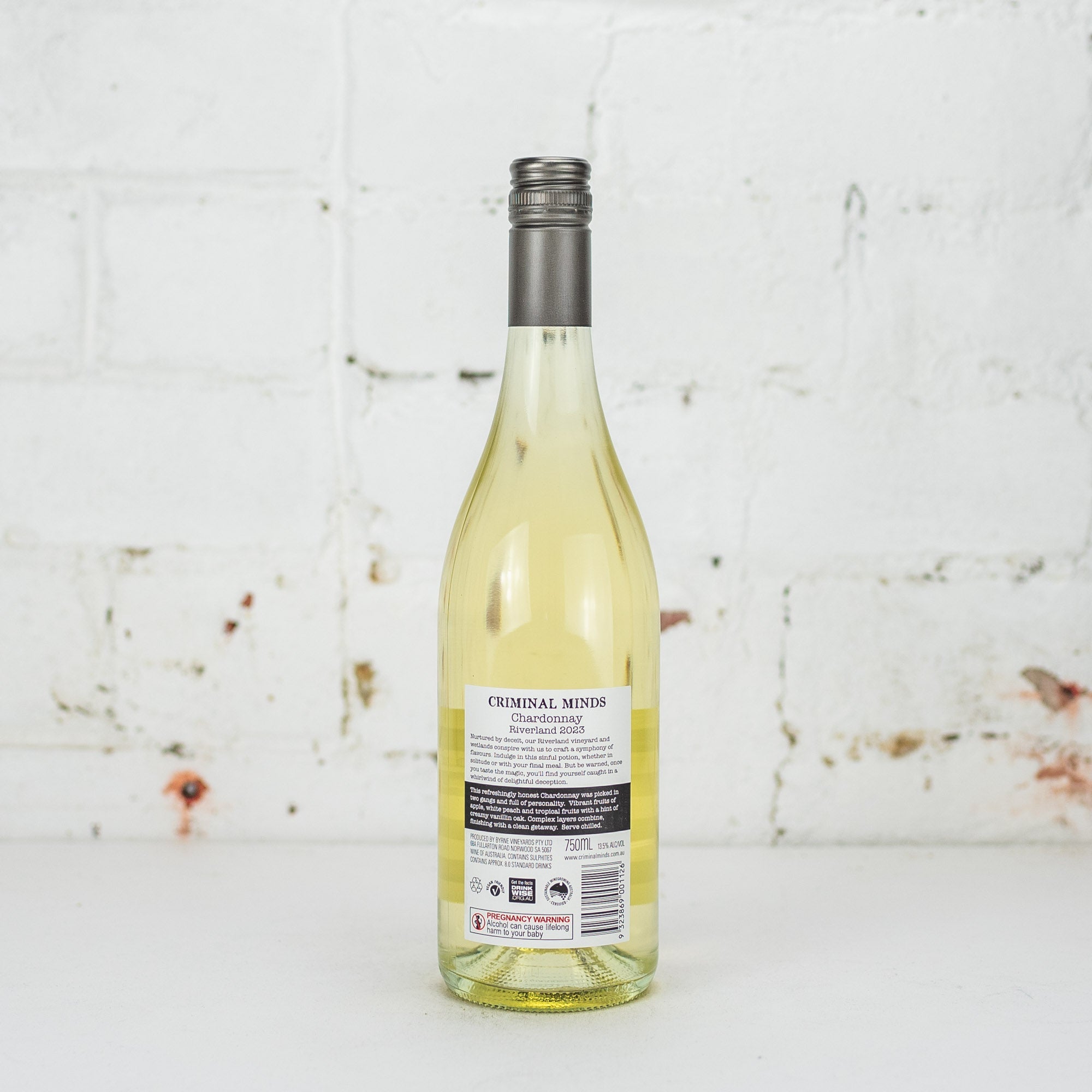 Byrne - Criminal Minds Chardonnay 750ml