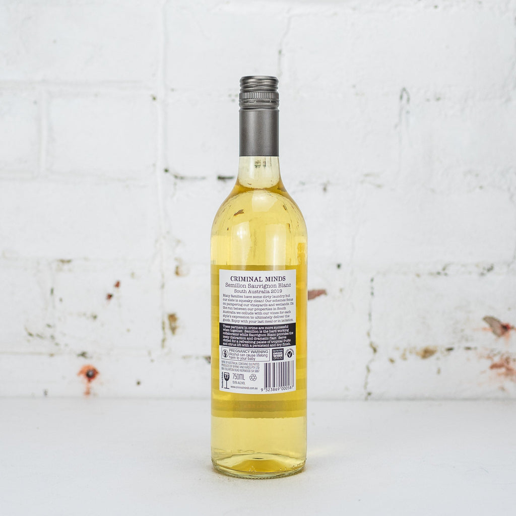 Byrne - Criminal Minds Semillon Sauvignon Blanc 750ml
