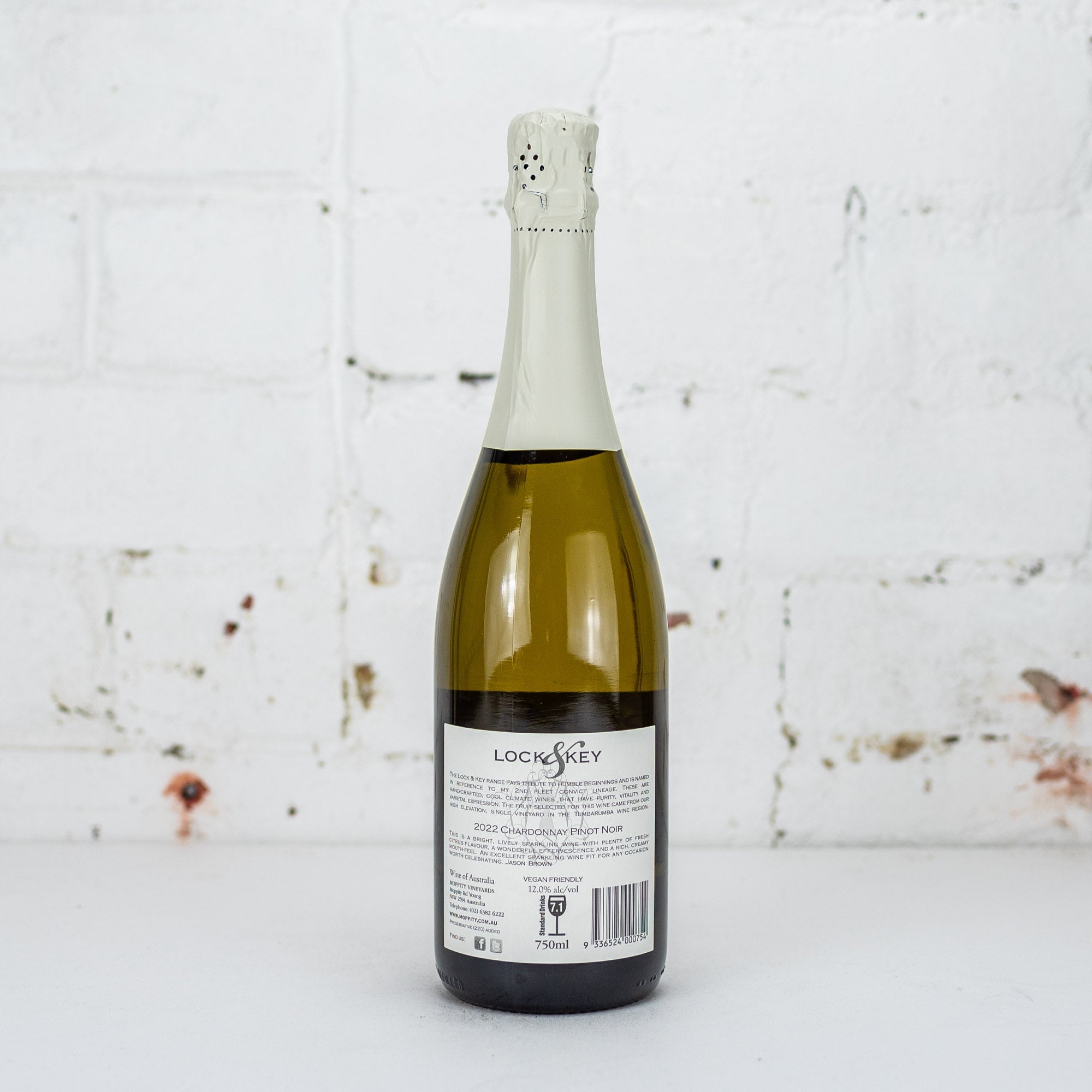 Moppity - Lock & Key Sparkling 750ml