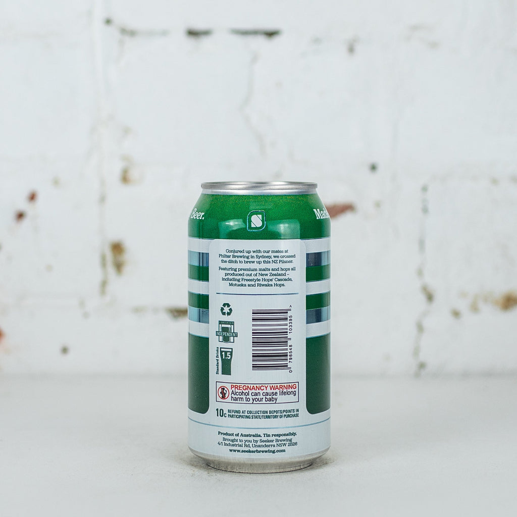 Seeker x Philter 'NZ Pilsner'