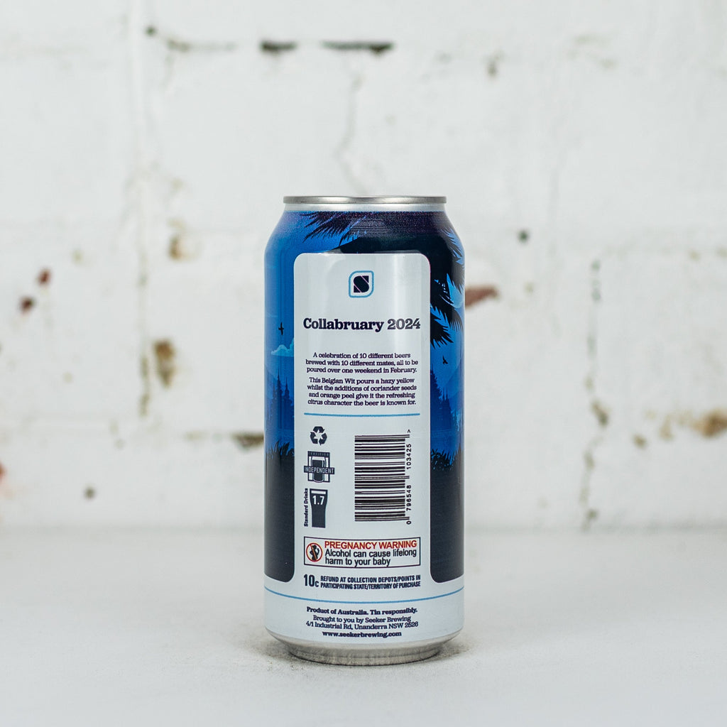 Seeker x Reub Goldberg Brewing Machine 'Belgian Wit'