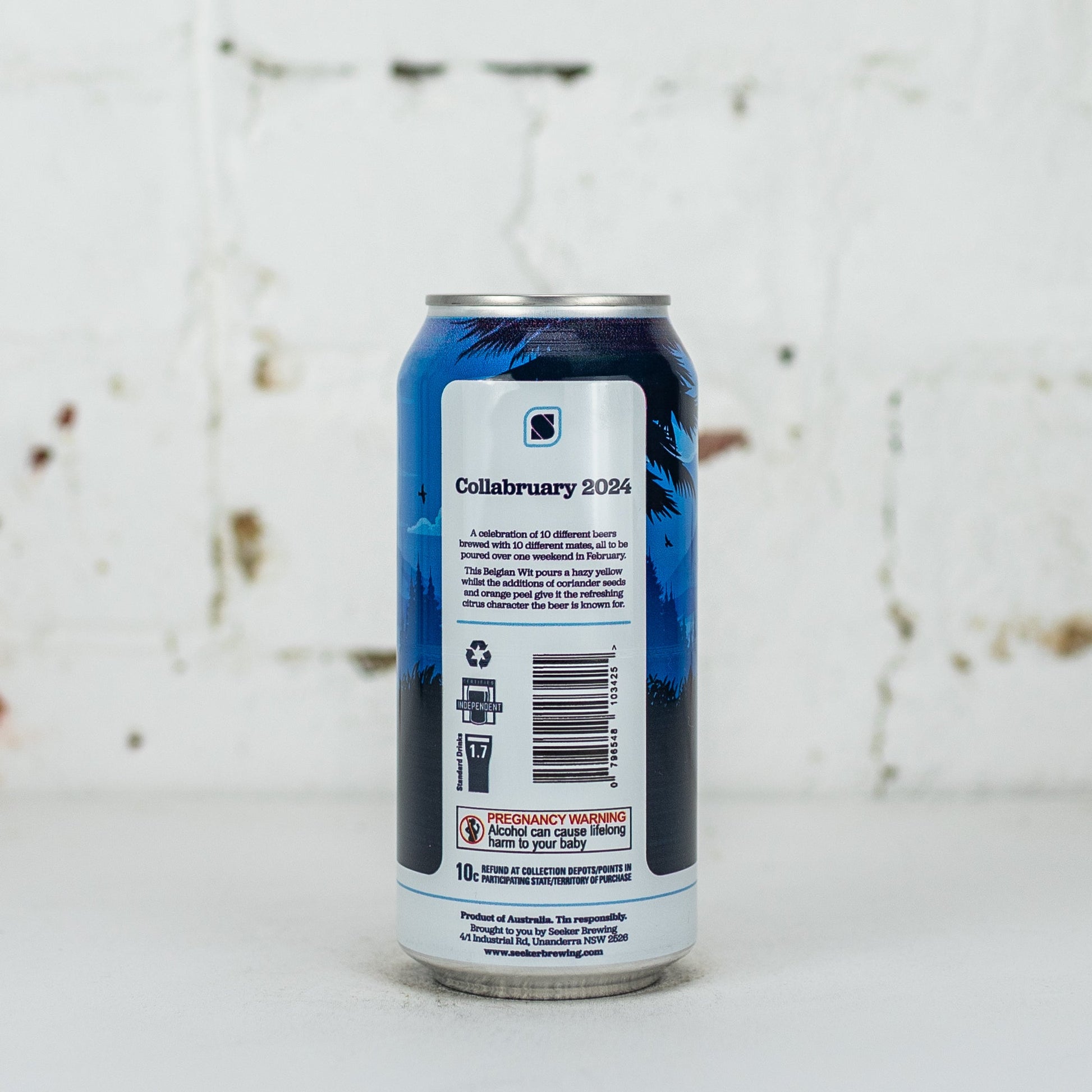 Seeker x Reub Goldberg Brewing Machine 'Belgian Wit'