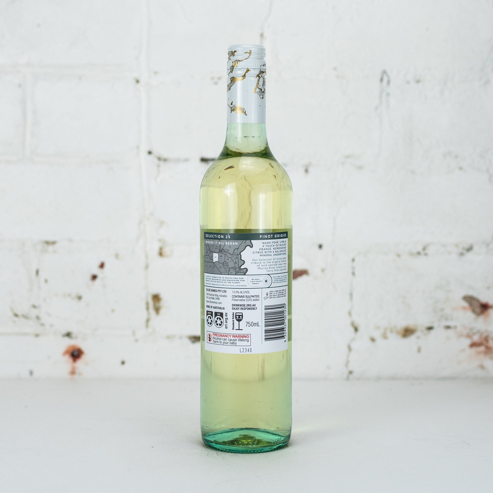 Zilzie - Selection 23 Pinot Grigio 750ml