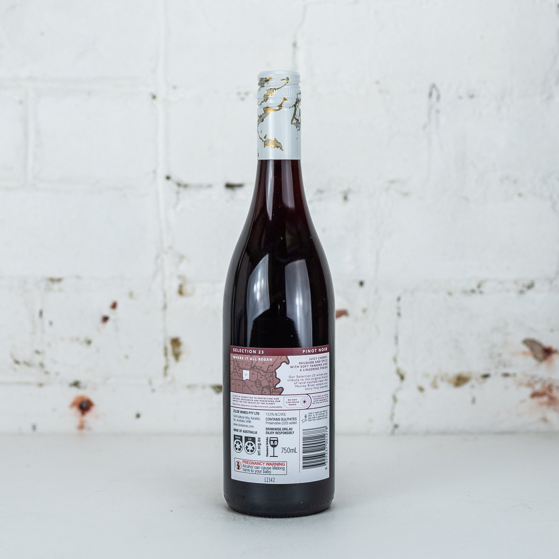Zilzie - Selection 23 Pinot Noir 750ml