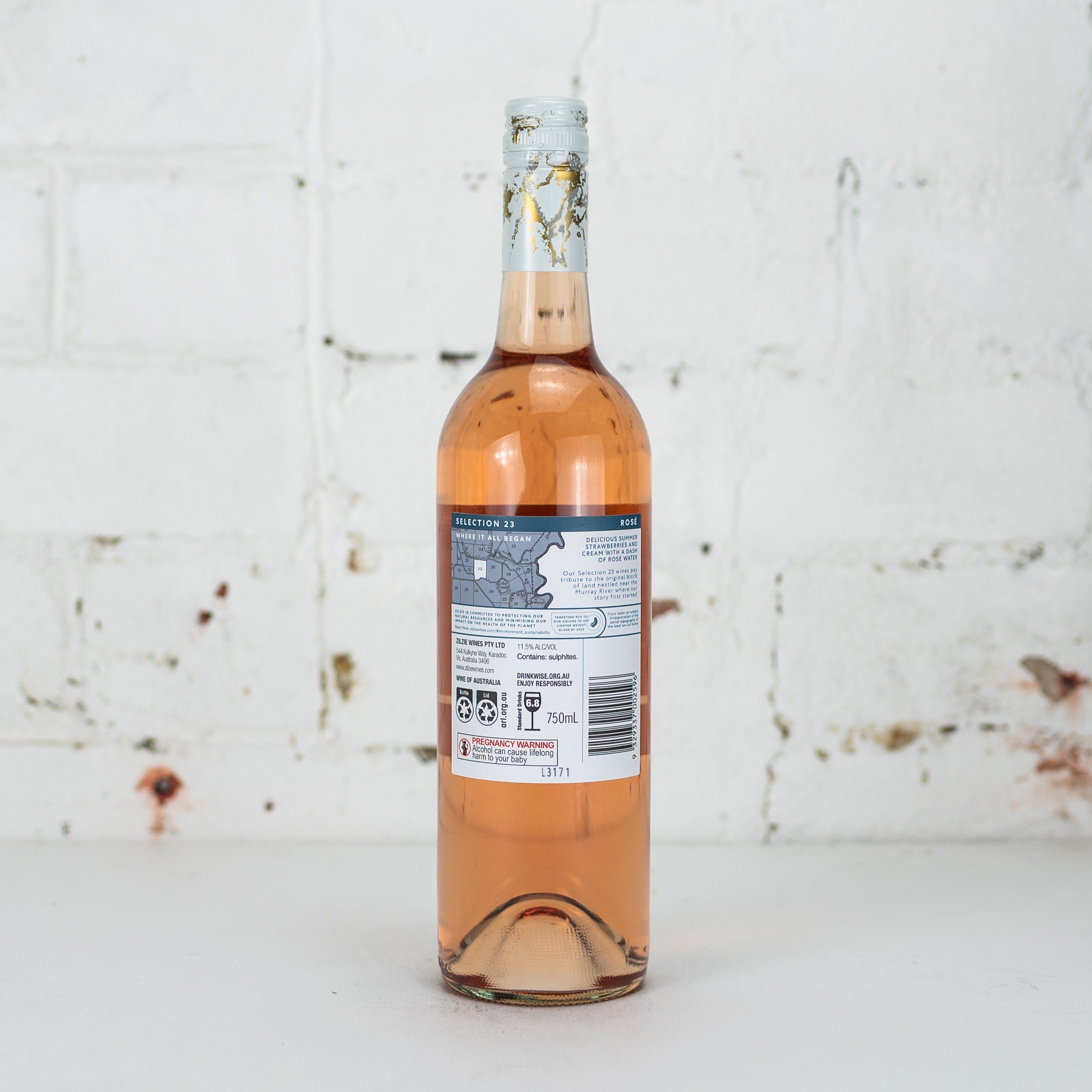 Zilzie - Selection 23 Rose 750ml