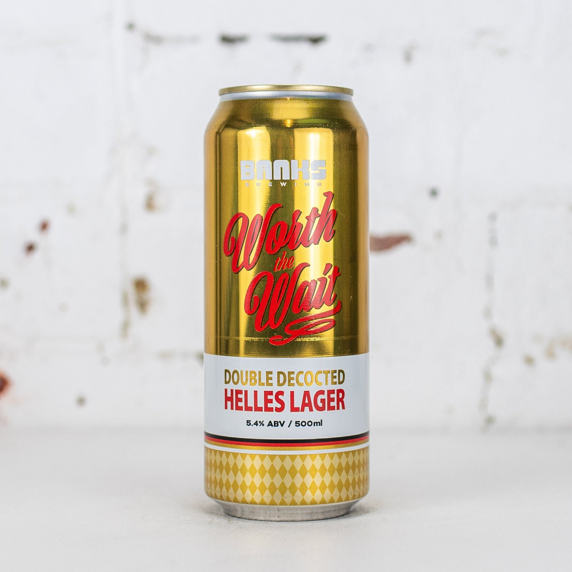 Banks - Worth the Wait Double Decocted Helles Lager