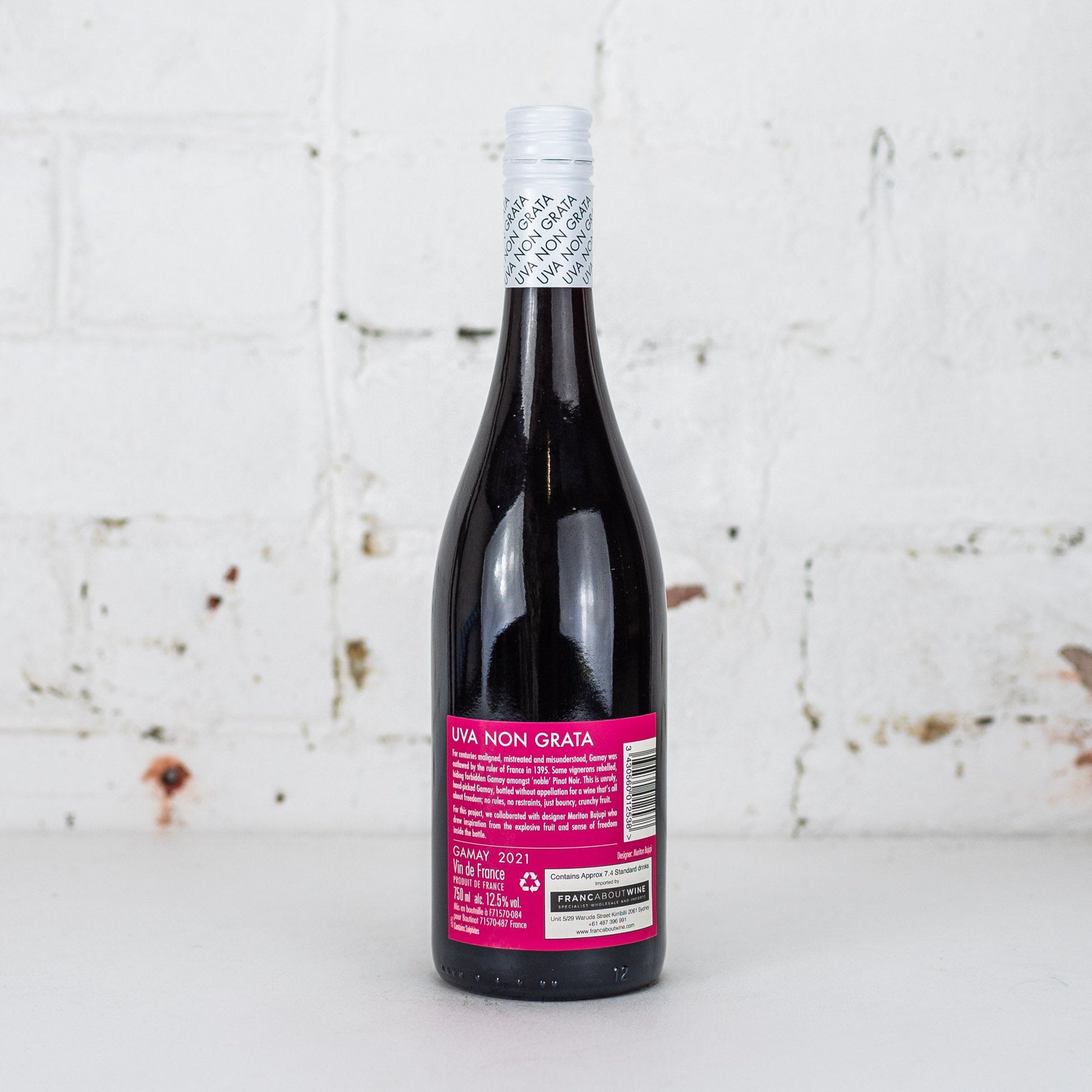 Uva Non Grata - Gamay 750ml