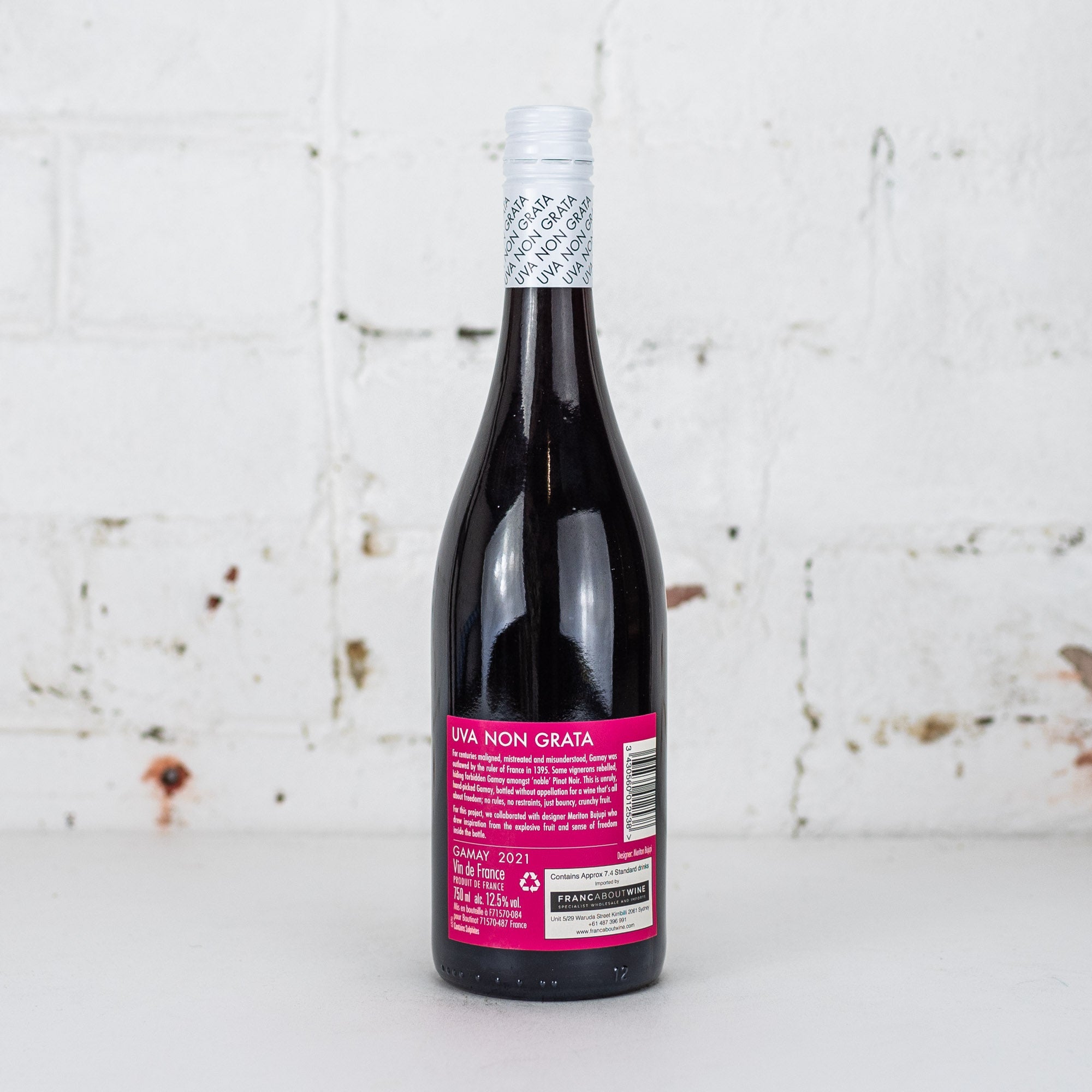 Uva Non Grata - Gamay 750ml