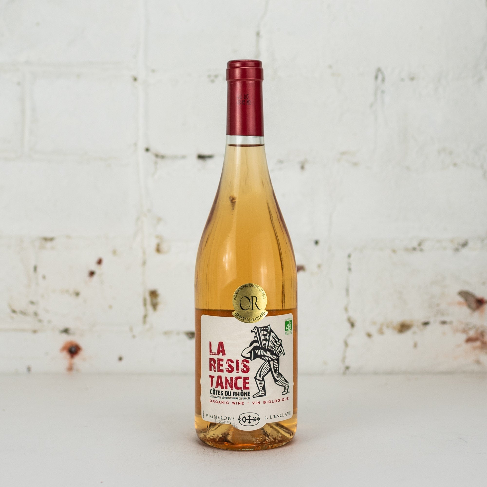 Vignerons de L'Enclave - La Resistance Organic Rose 2020 750ml