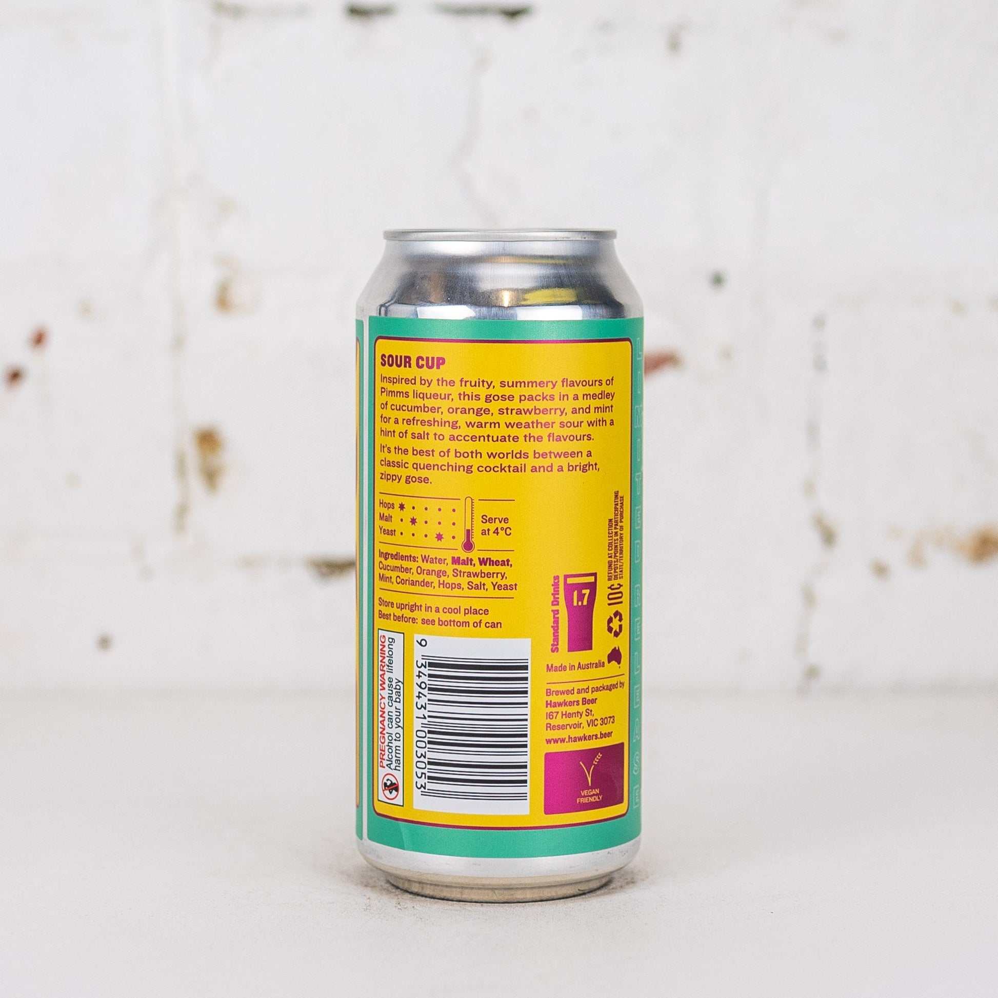 Hawkers - Sour Cup Pimms Fruit Cup Gose