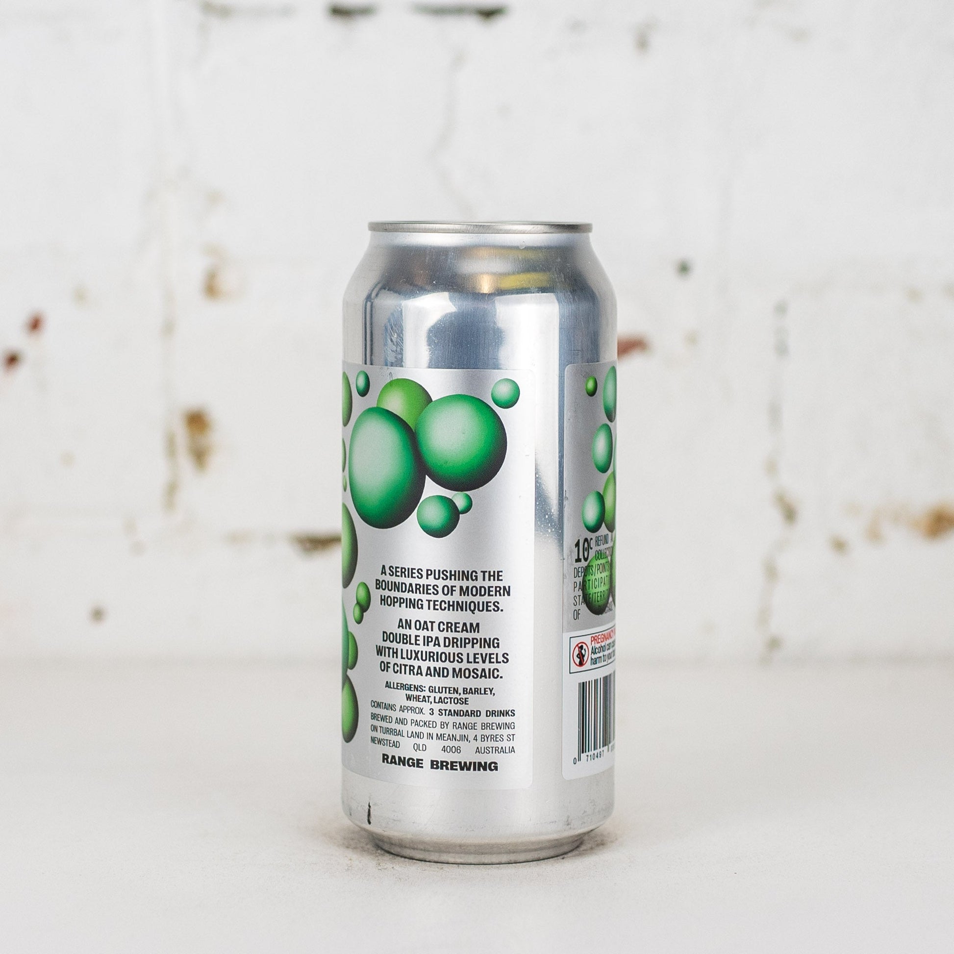 Range - Double Floating On Green: Citra & Mosaic Oat Cream DIPA