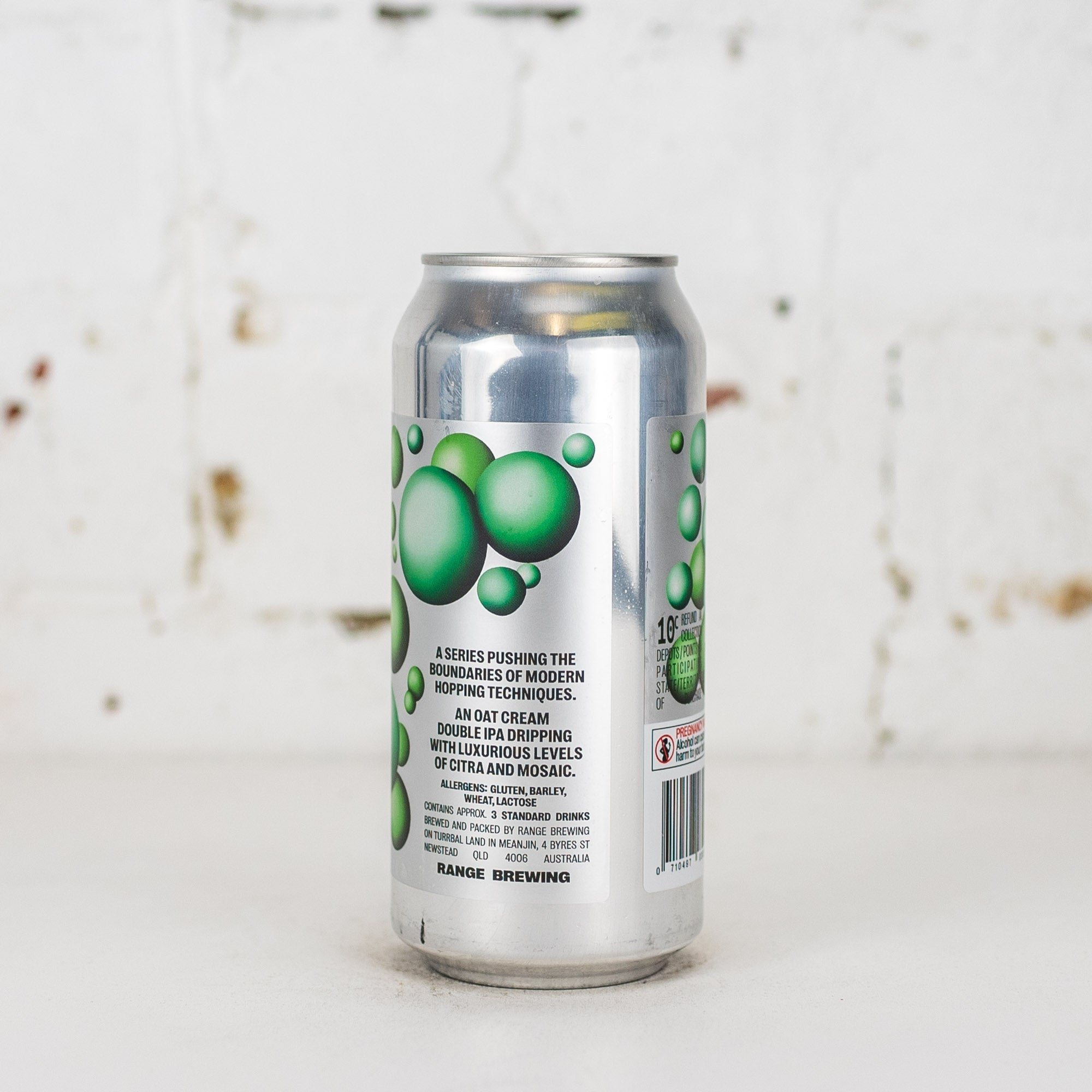 Range - Double Floating On Green: Citra & Mosaic Oat Cream DIPA