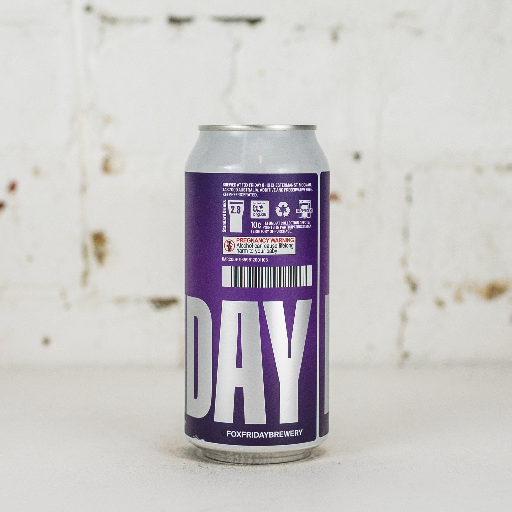 Fox Friday x One Drop 'La La Land' Double West Coast IPA