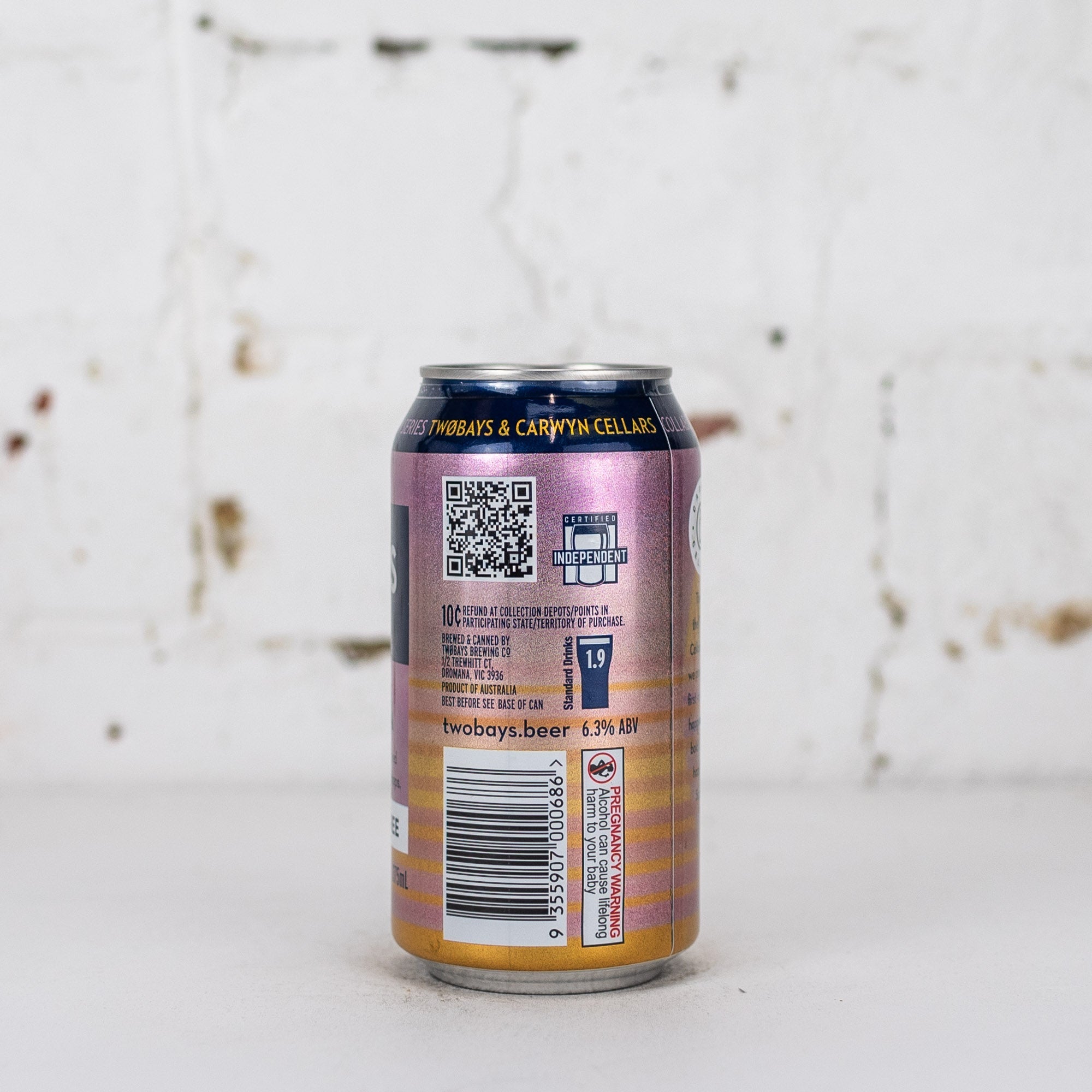 Two Bays x Carwyn Cellars 'Hazy IPA' Gluten Free Hazy IPA