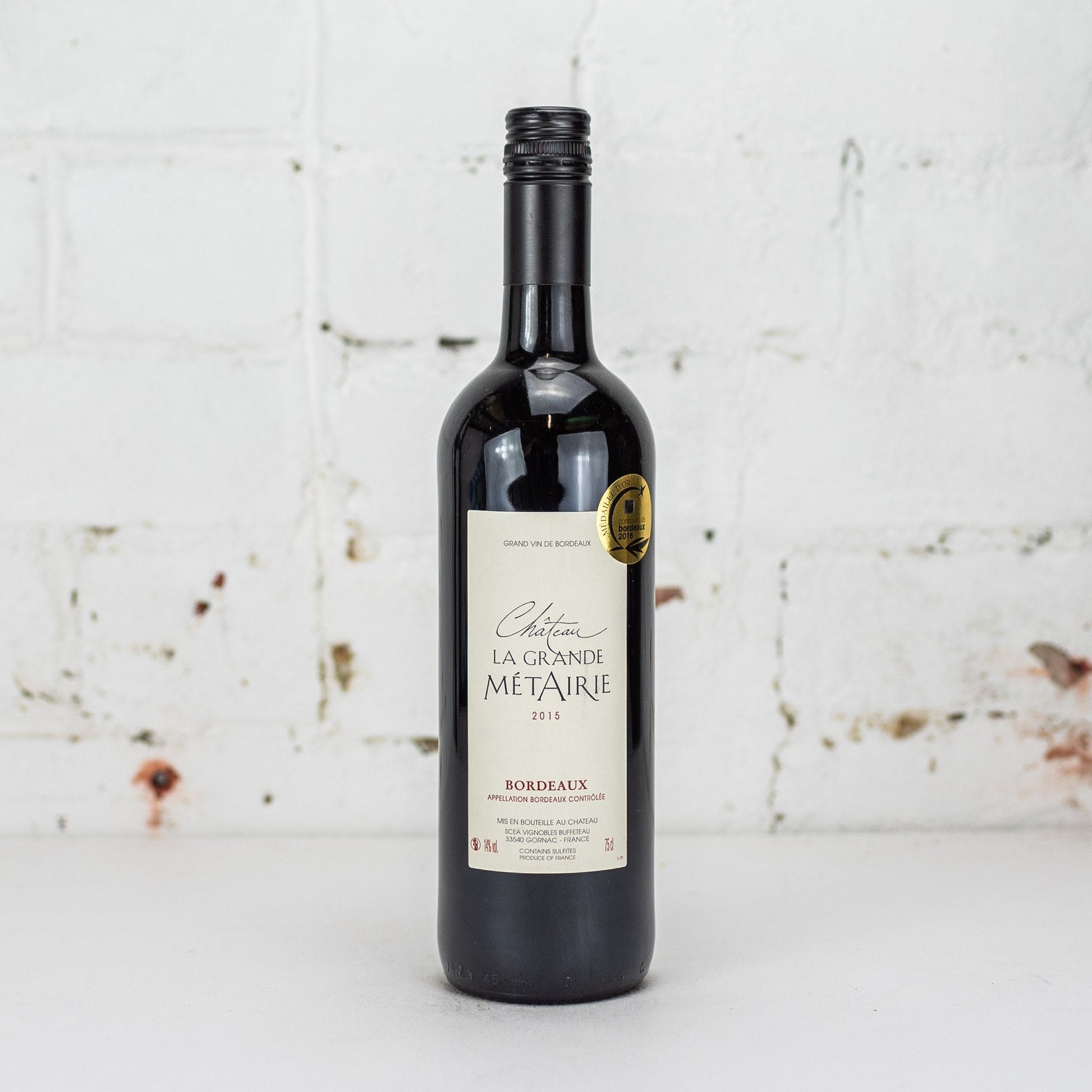 Chateau La Grande Metairie - Bordeaux 2015 750ml