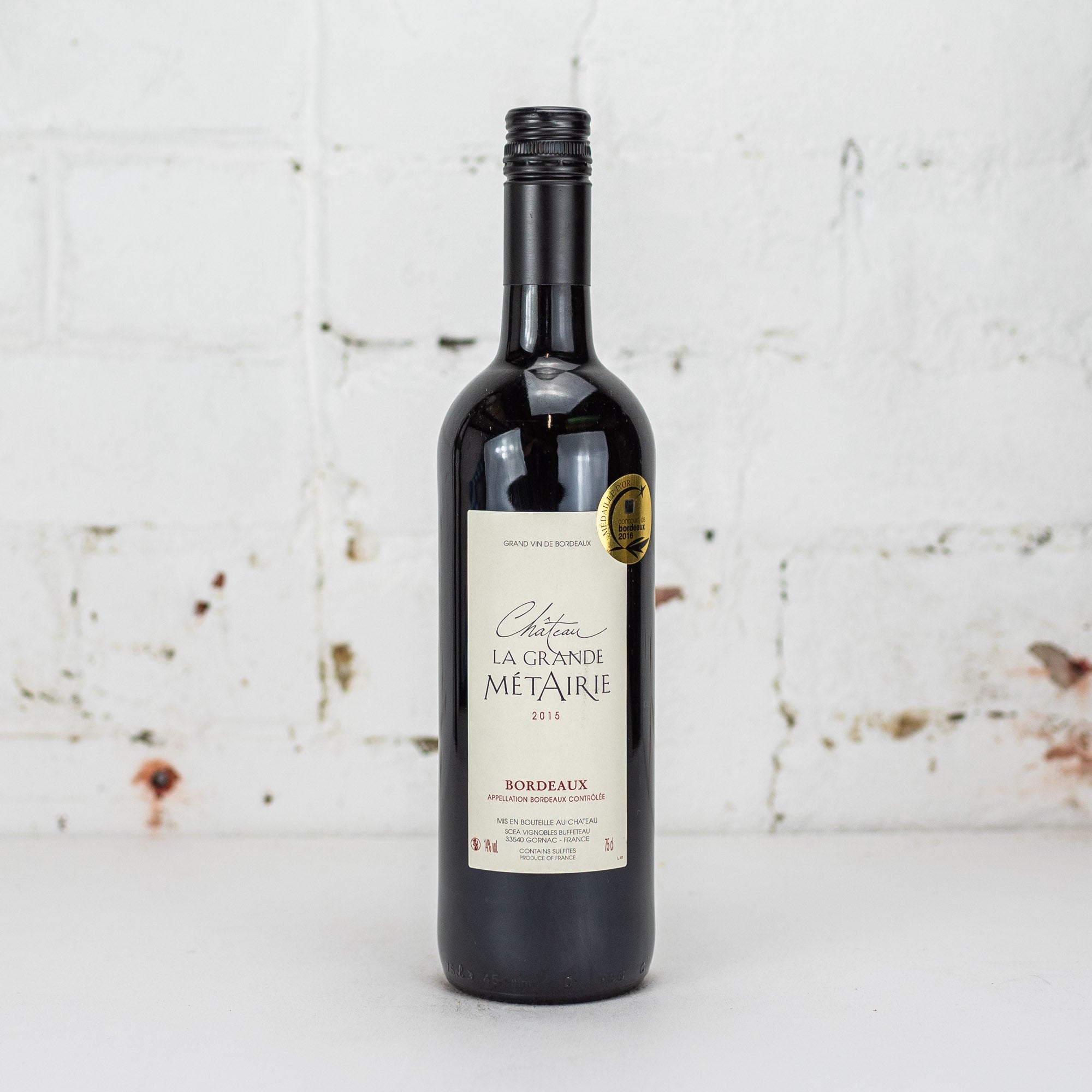 Chateau La Grande Metairie - Bordeaux 2015 750ml