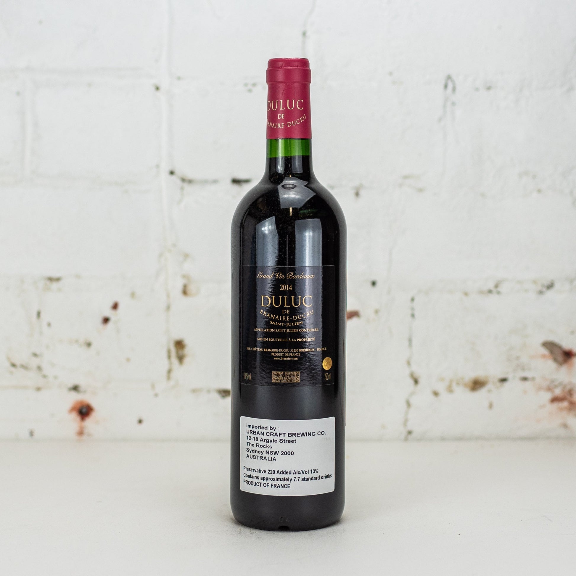 Duluc de Branaire Ducru - Saint Julien 2014 750ml