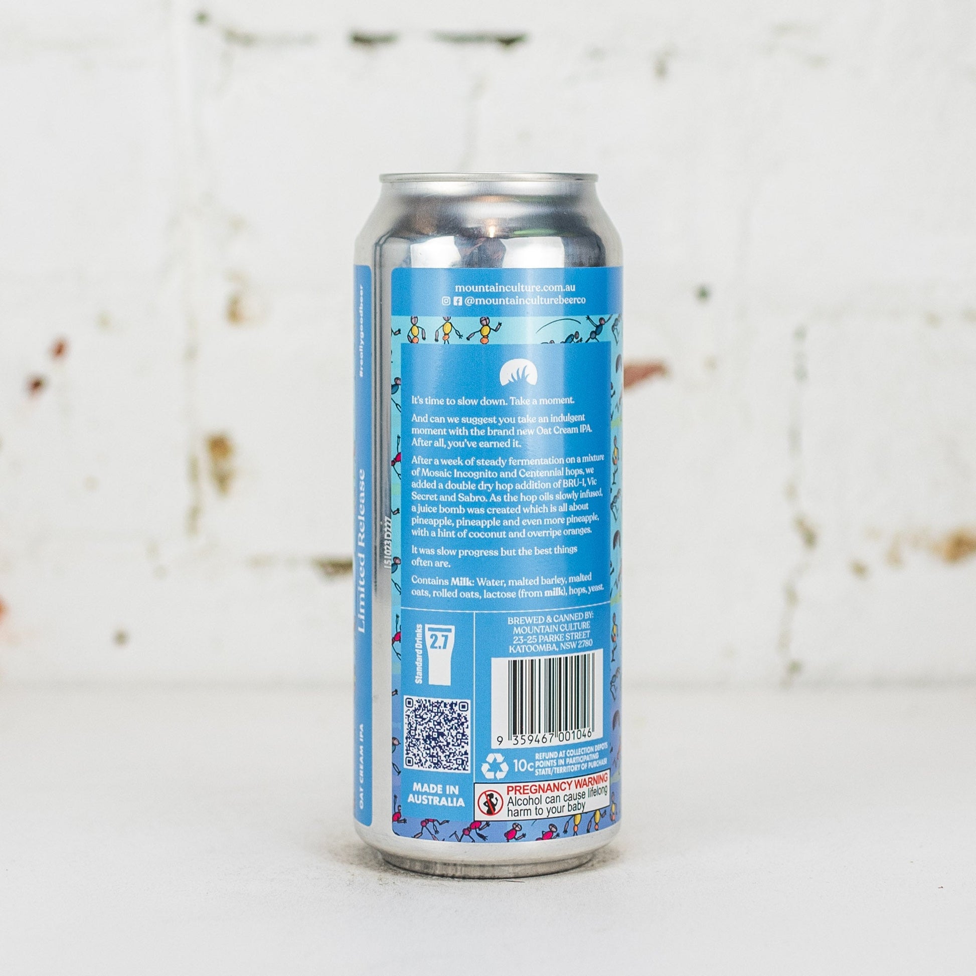 Mountain Culture - Slow Motion Oat Cream IPA
