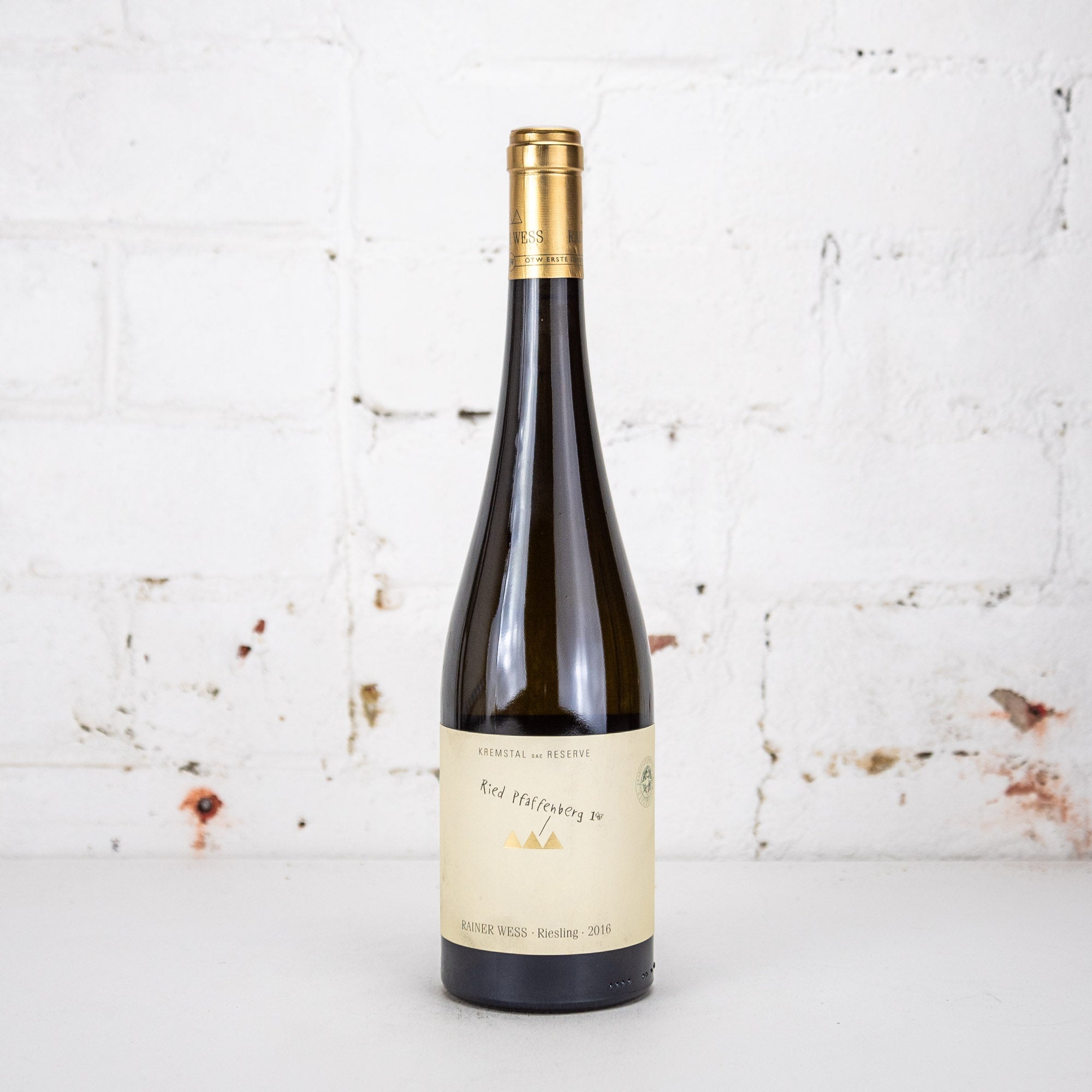 Rainer Wess - Kremstal dac Reserve Riesling 2016 750ml