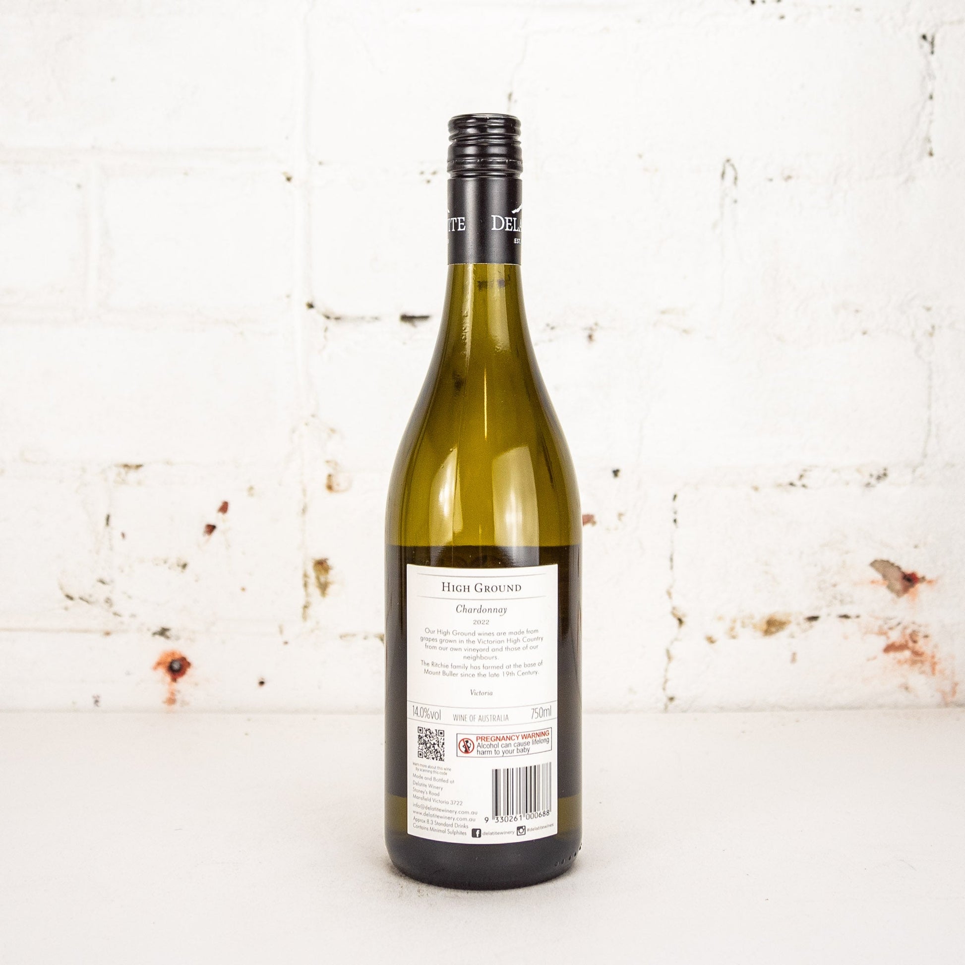 Delatite - High Ground Chardonnay 750ml