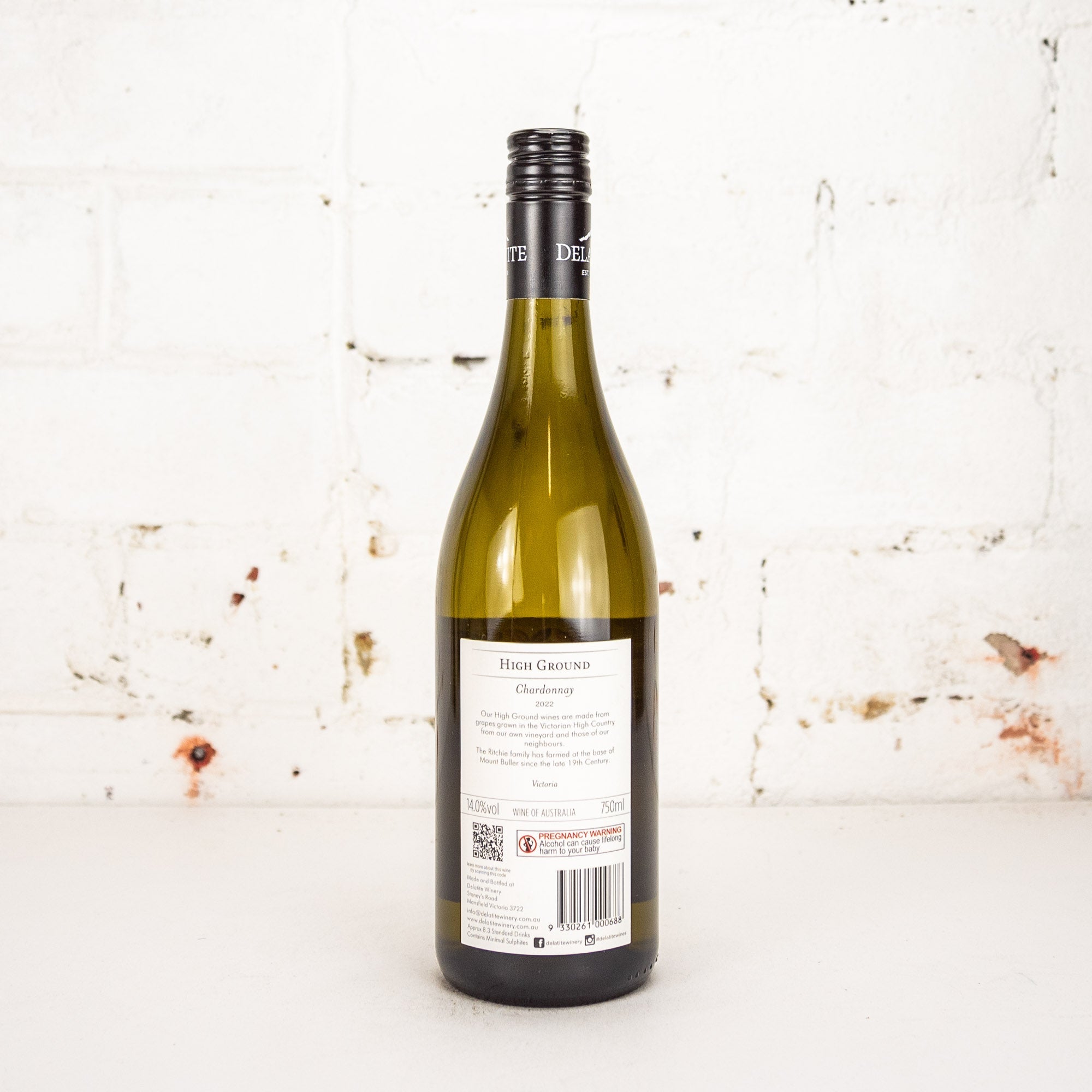 Delatite - High Ground Chardonnay 750ml