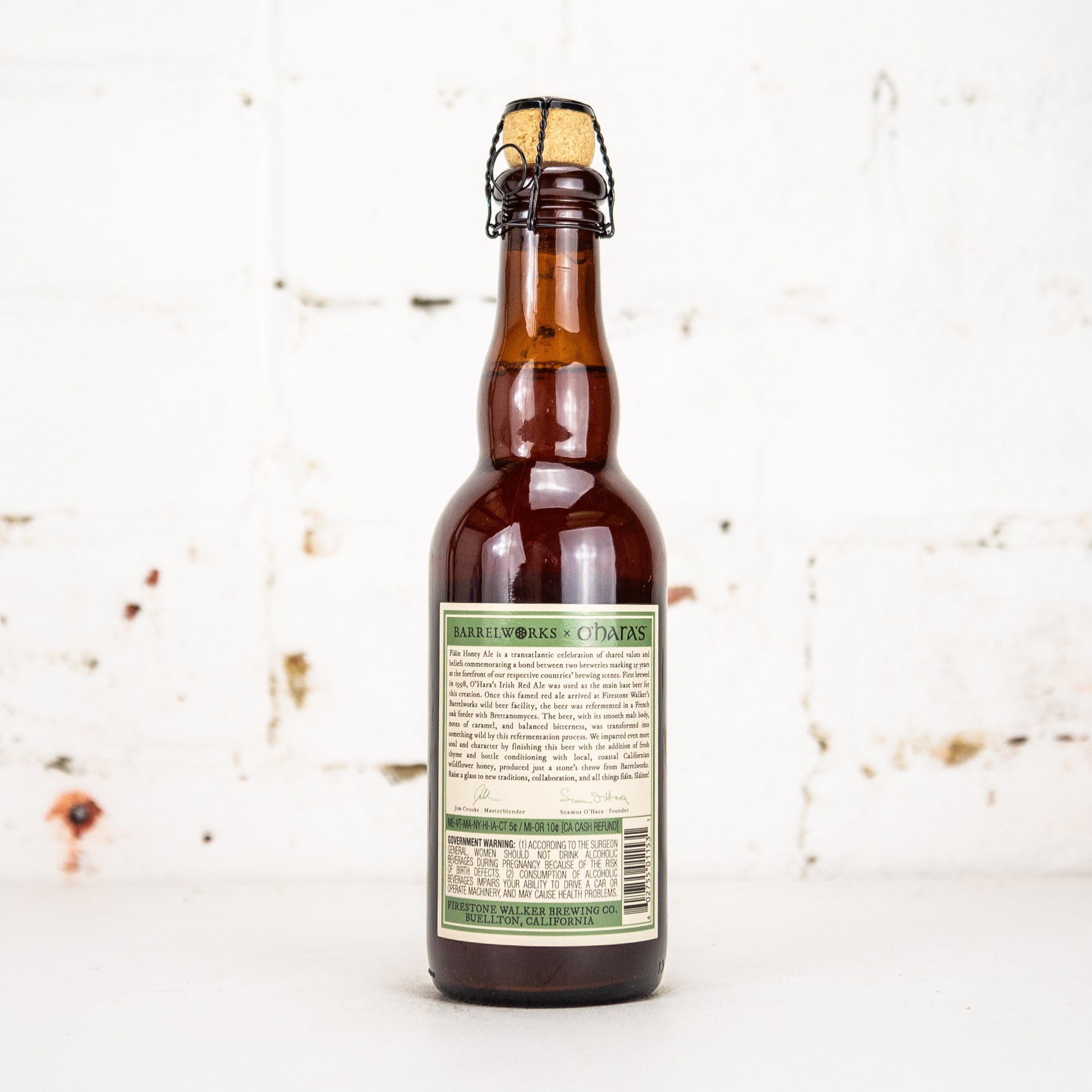 Firestone Walker x O'Hara's 'Fiain' Honey Wile Ale 375ml