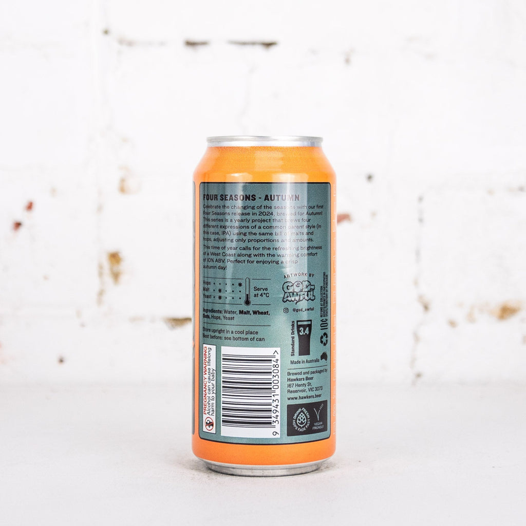 Hawkers - Four Seasons Autumn 2024 Triple West Coast IPA