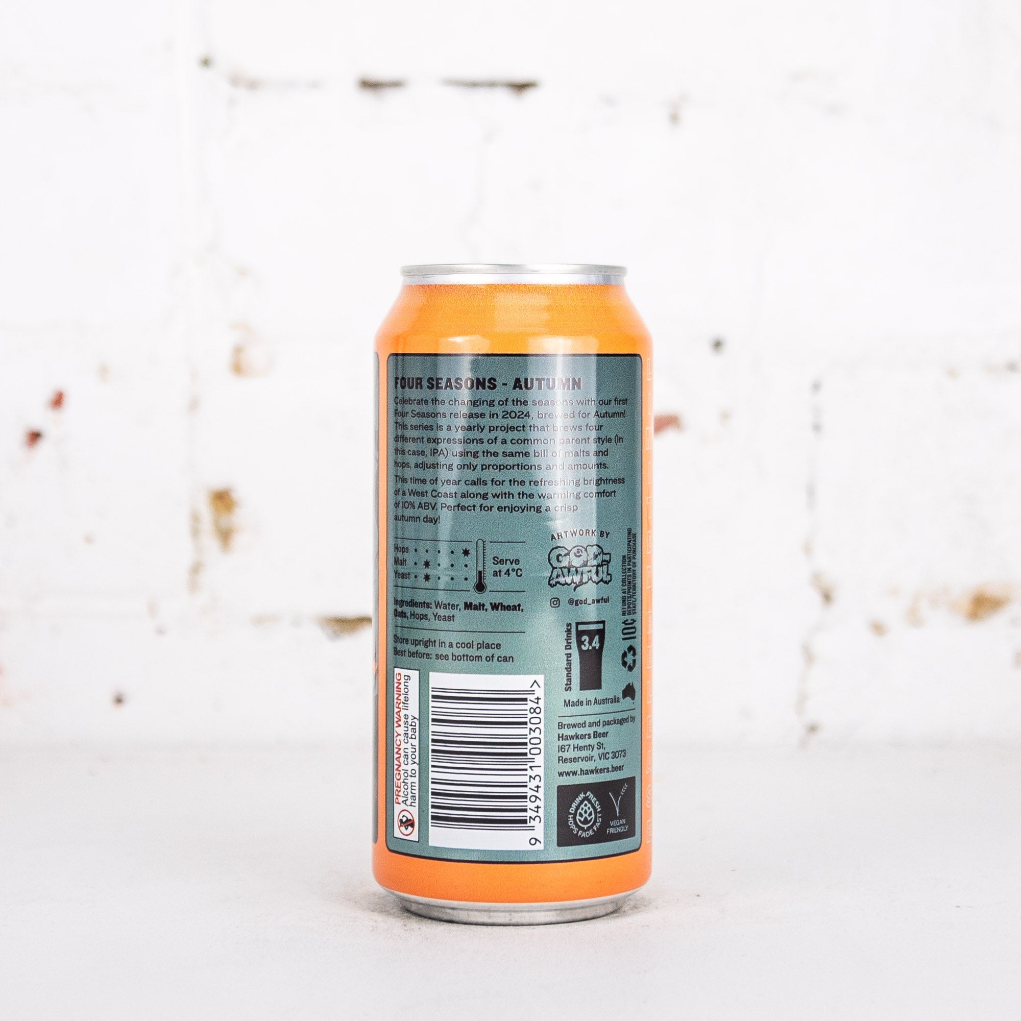 Hawkers - Four Seasons Autumn 2024 Triple West Coast IPA