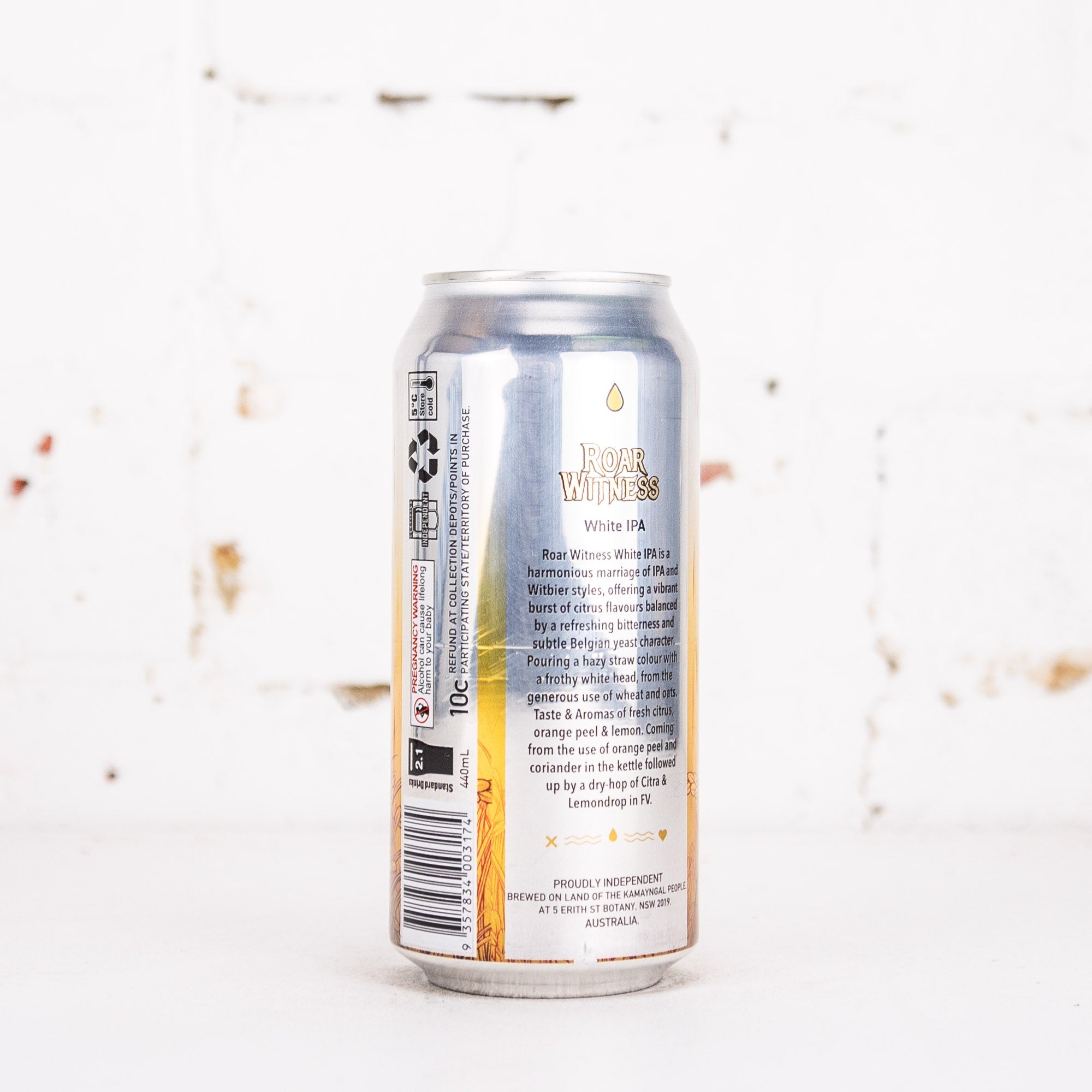 One Drop - Roar Witness White IPA
