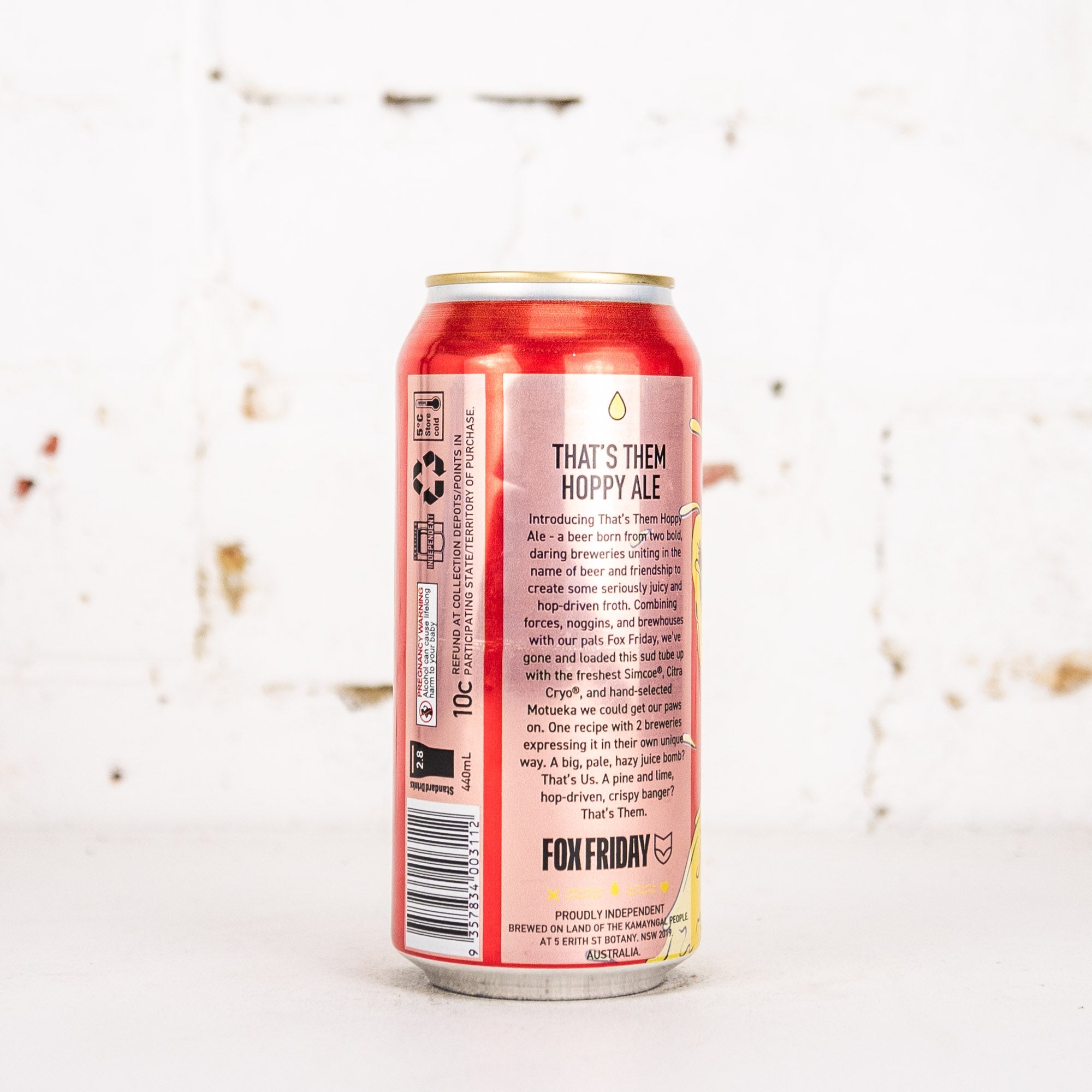 One Drop x Fox Friday 'That's Them' Hoppy Ale