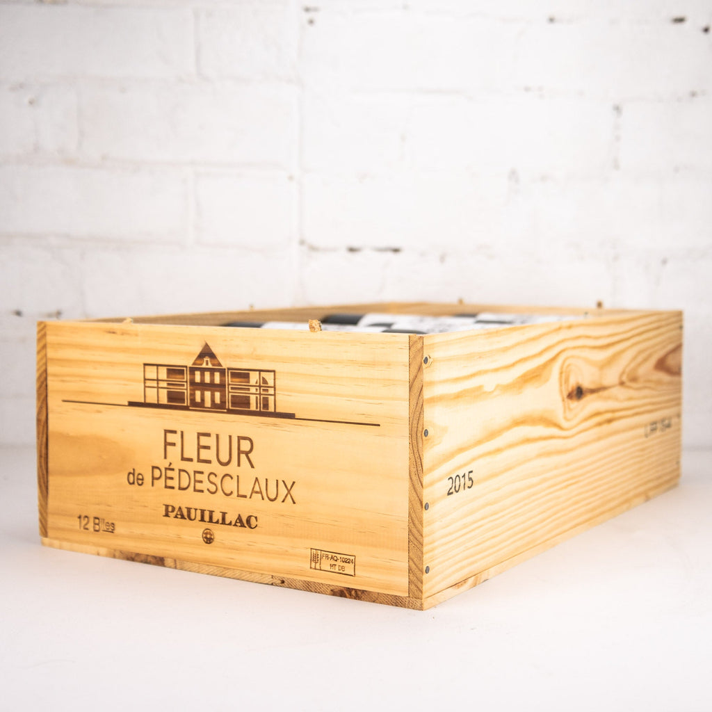 Chateau Pedesclaux - Fleur De Pedesclaux Pauillac 2015 750ml x 12 + Crate