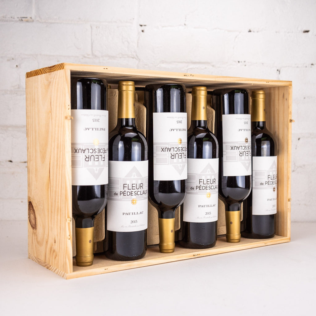 Chateau Pedesclaux - Fleur De Pedesclaux Pauillac 2015 750ml x 12 + Crate