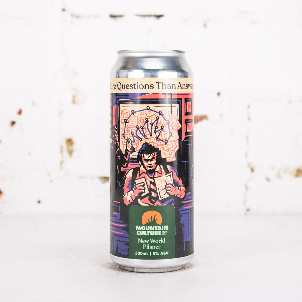 Mountain Culture - More Questions Than Answers New World Pilsner