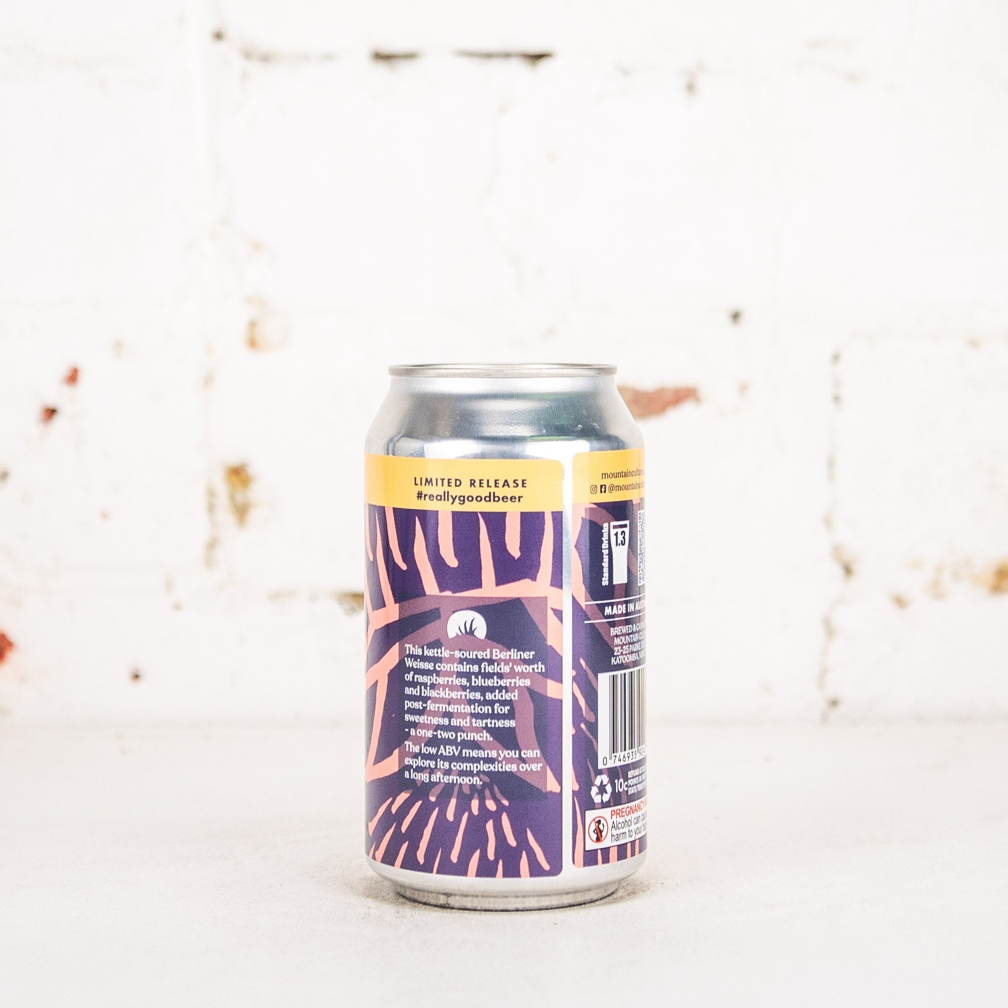 Mountain Culture - One Two Punch Mixed Berry Berliner Weisse