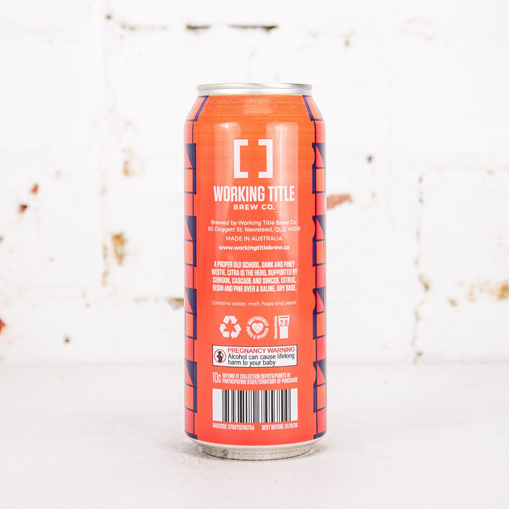 Working Title - 1 West Coast Birthday IPA