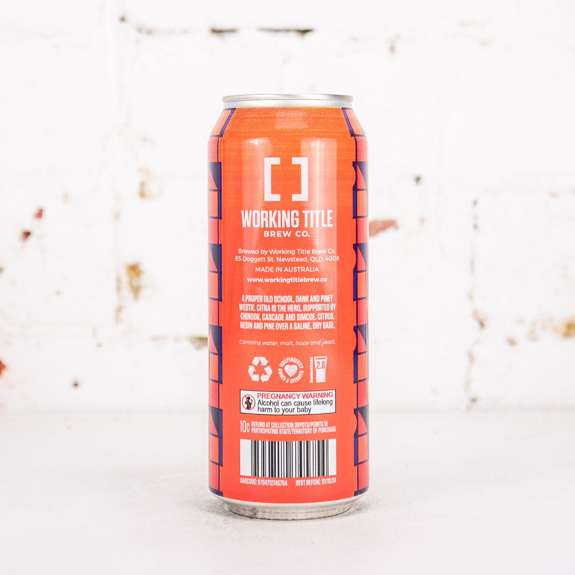 Working Title - 1 West Coast Birthday IPA