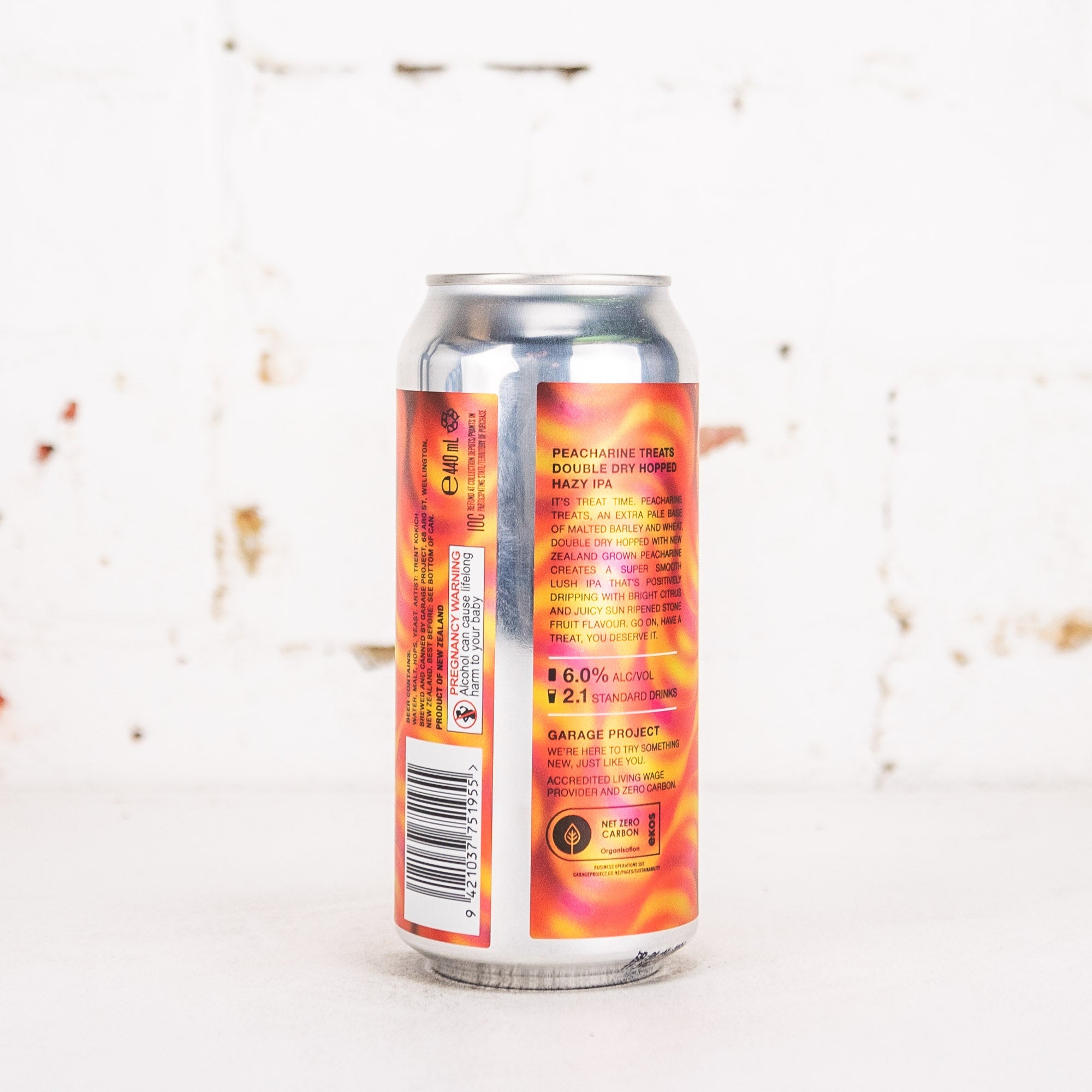 Garage Project - Peacharine Treats DDH Hazy IPA